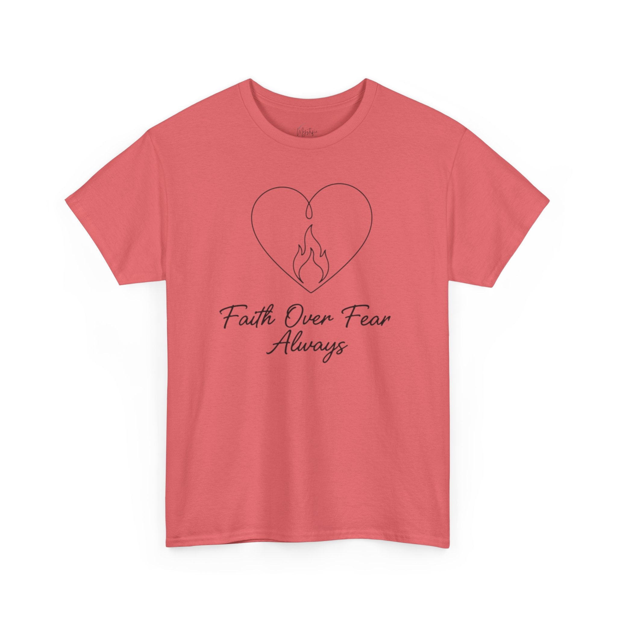 Faith Over Fear Always Unisex Cotton T-Shirt