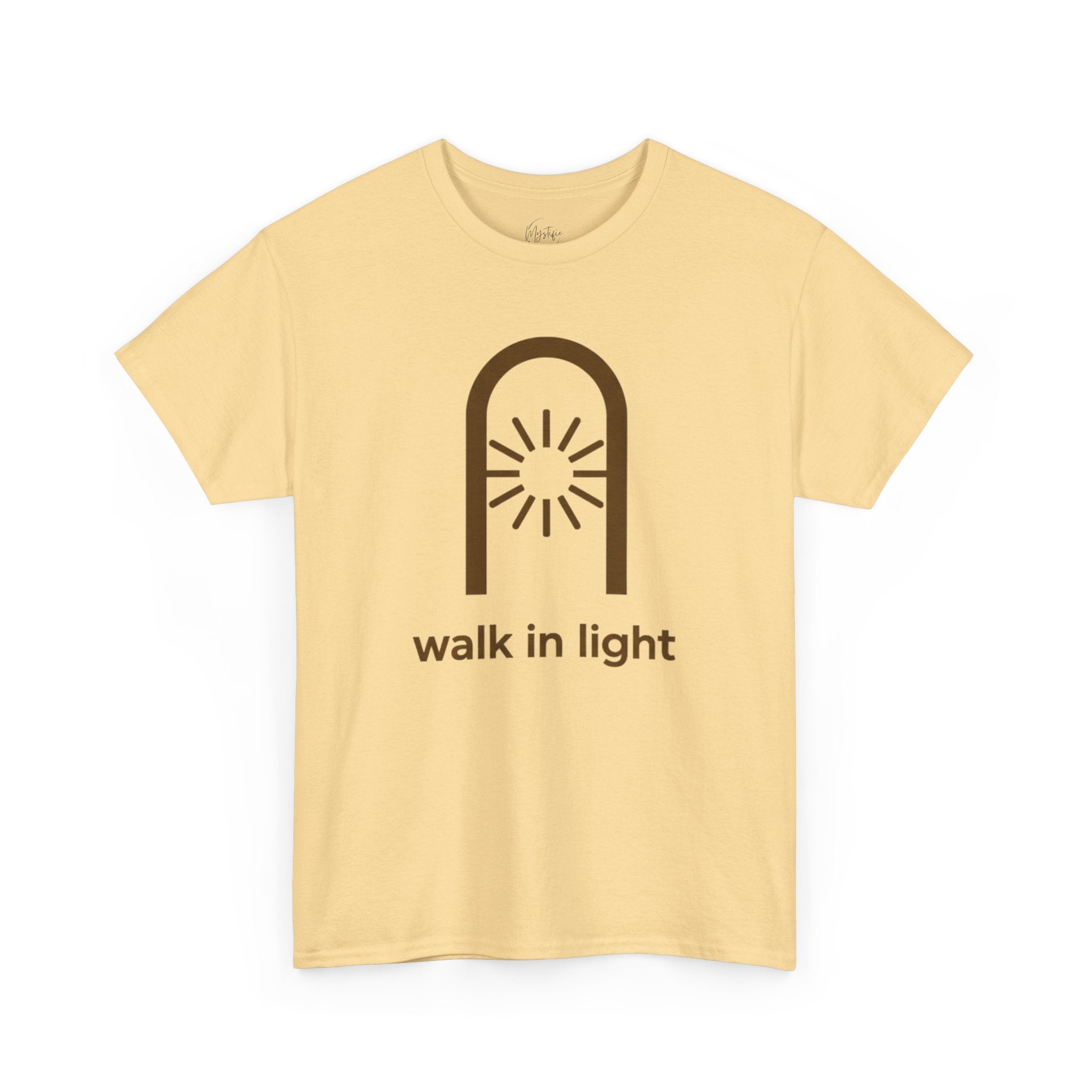 Walk In Light Unisex Cotton T-Shirt