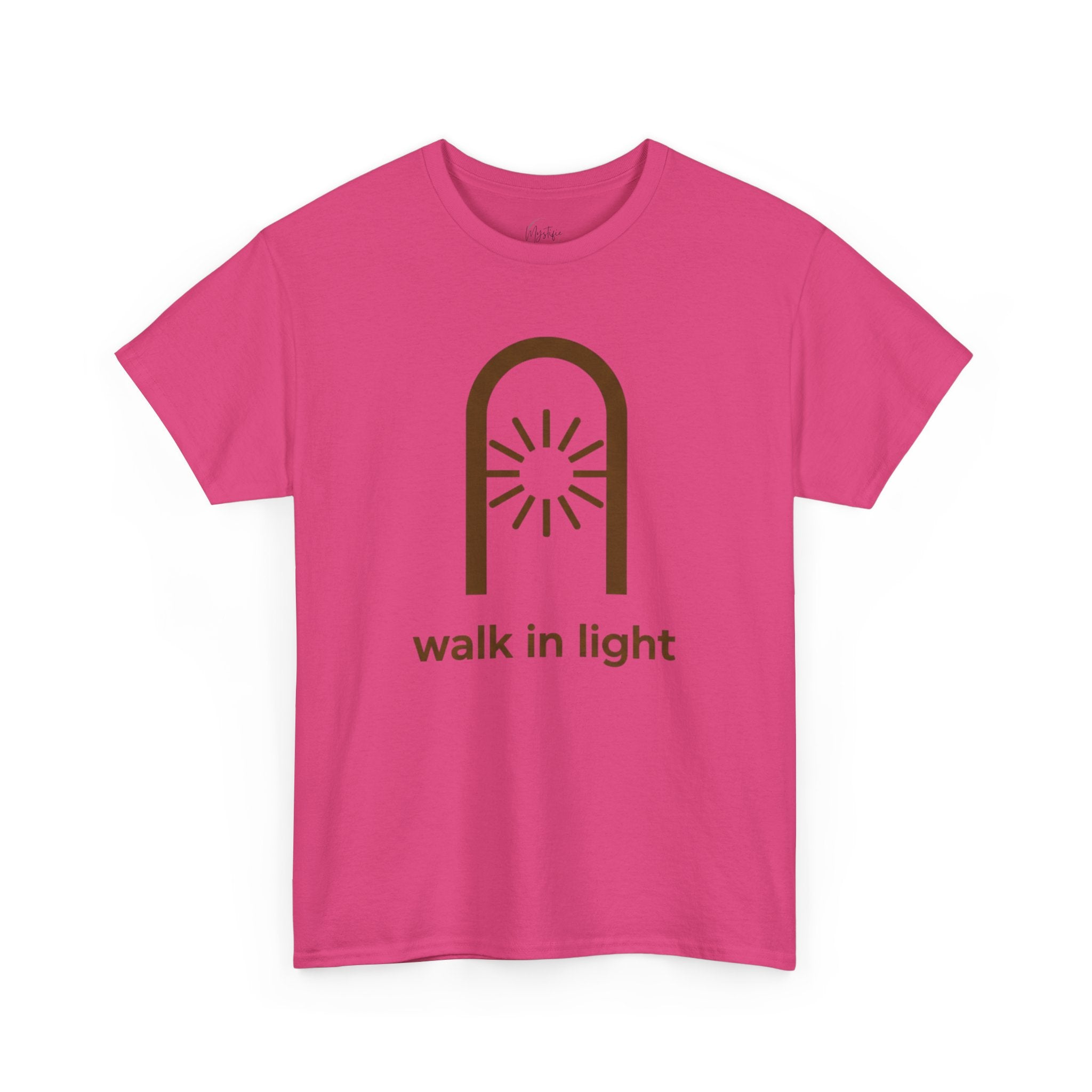 Walk In Light Unisex Cotton T-Shirt