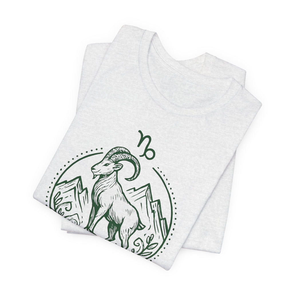 Astrology Zodiac Capricorn Mountains Spiritual Unisex T-Shirt
