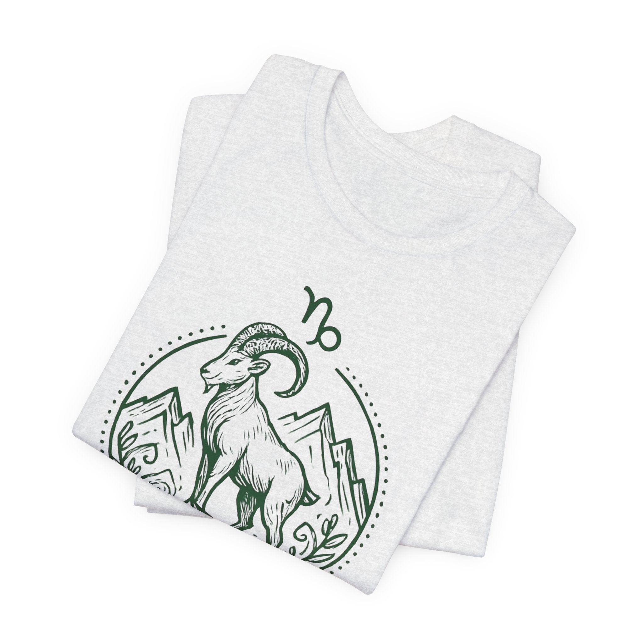 Astrology Zodiac Capricorn Mountains Spiritual Unisex T-Shirt