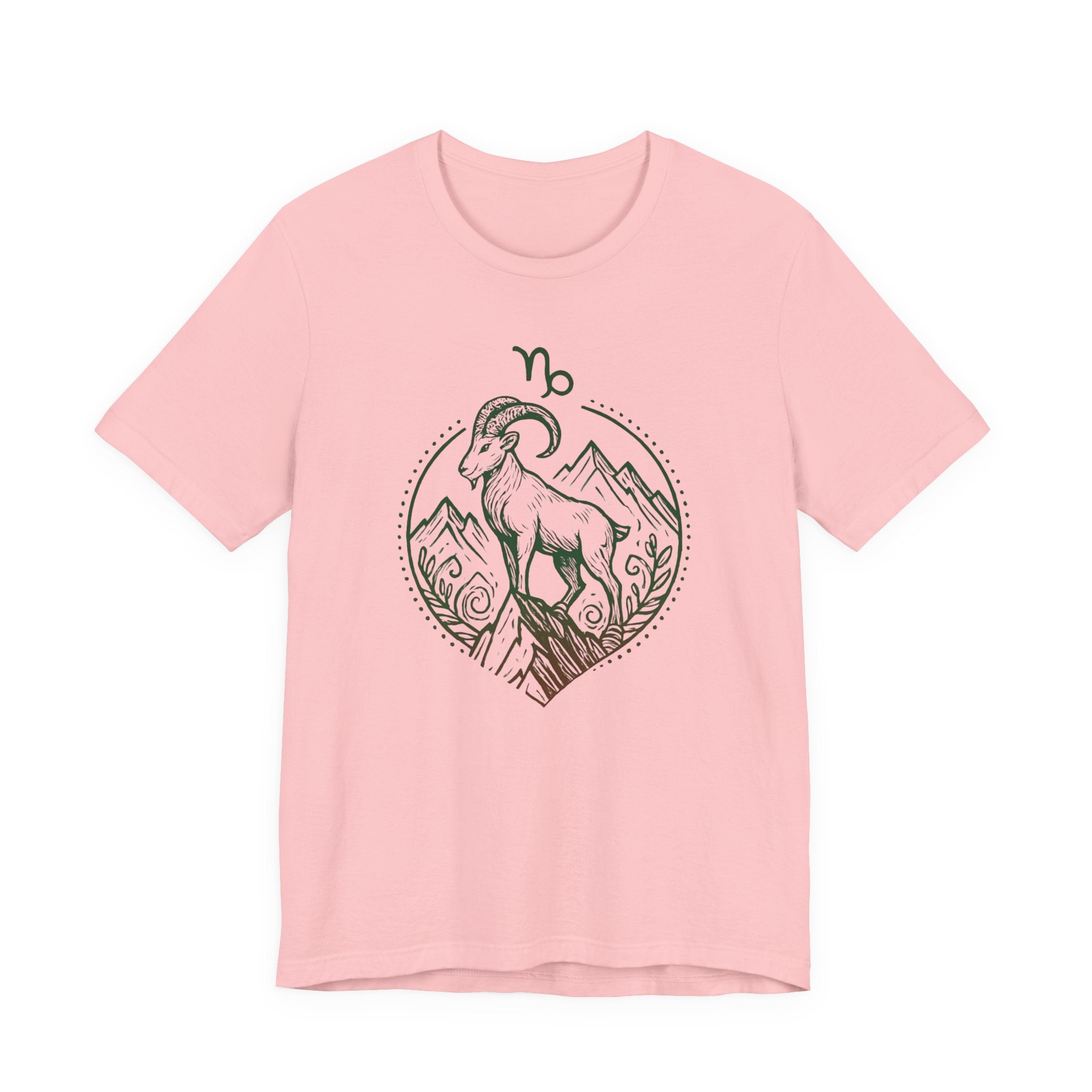 Astrology Zodiac Capricorn Mountains Spiritual Unisex T-Shirt