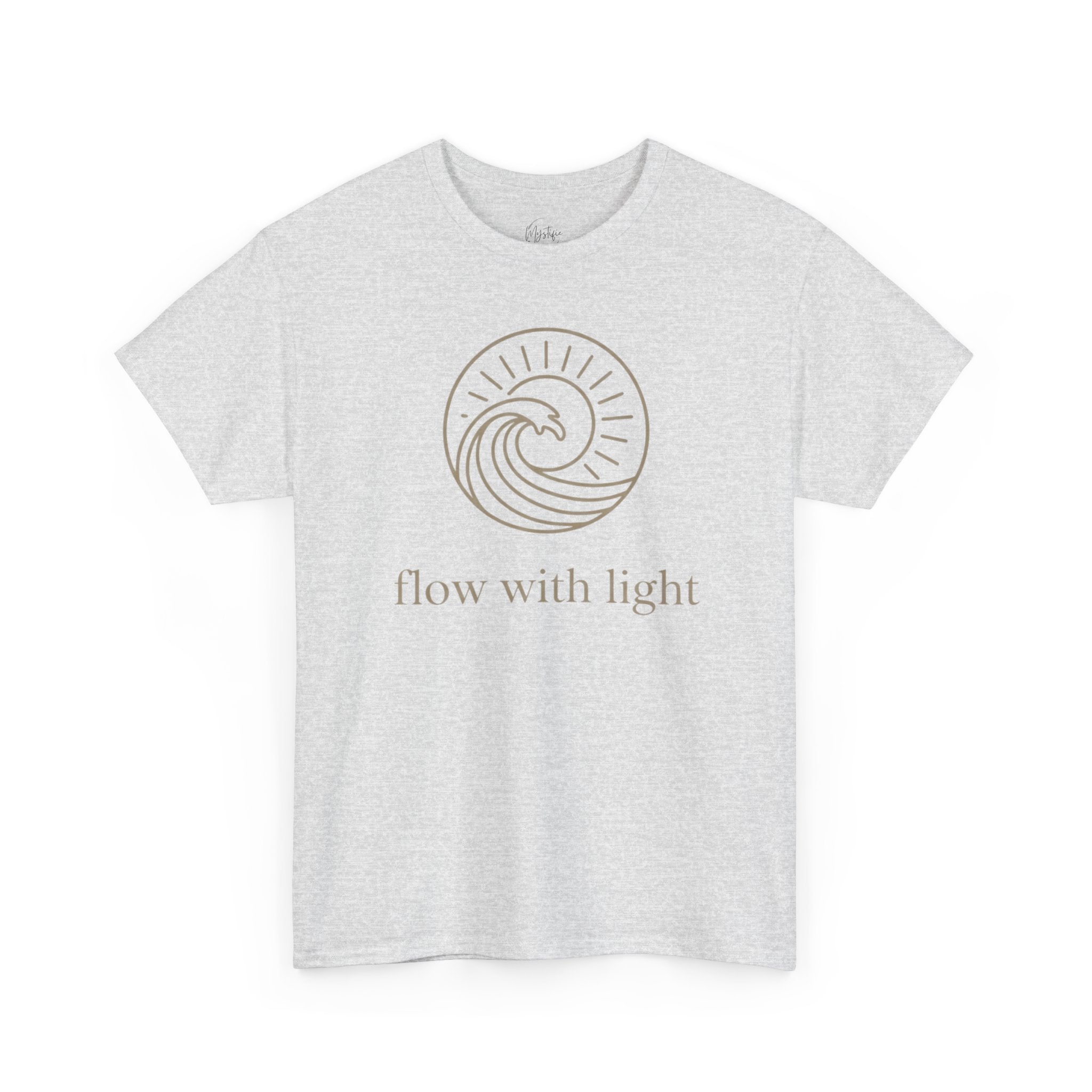 Flow With Light Unisex Cotton T-Shirt