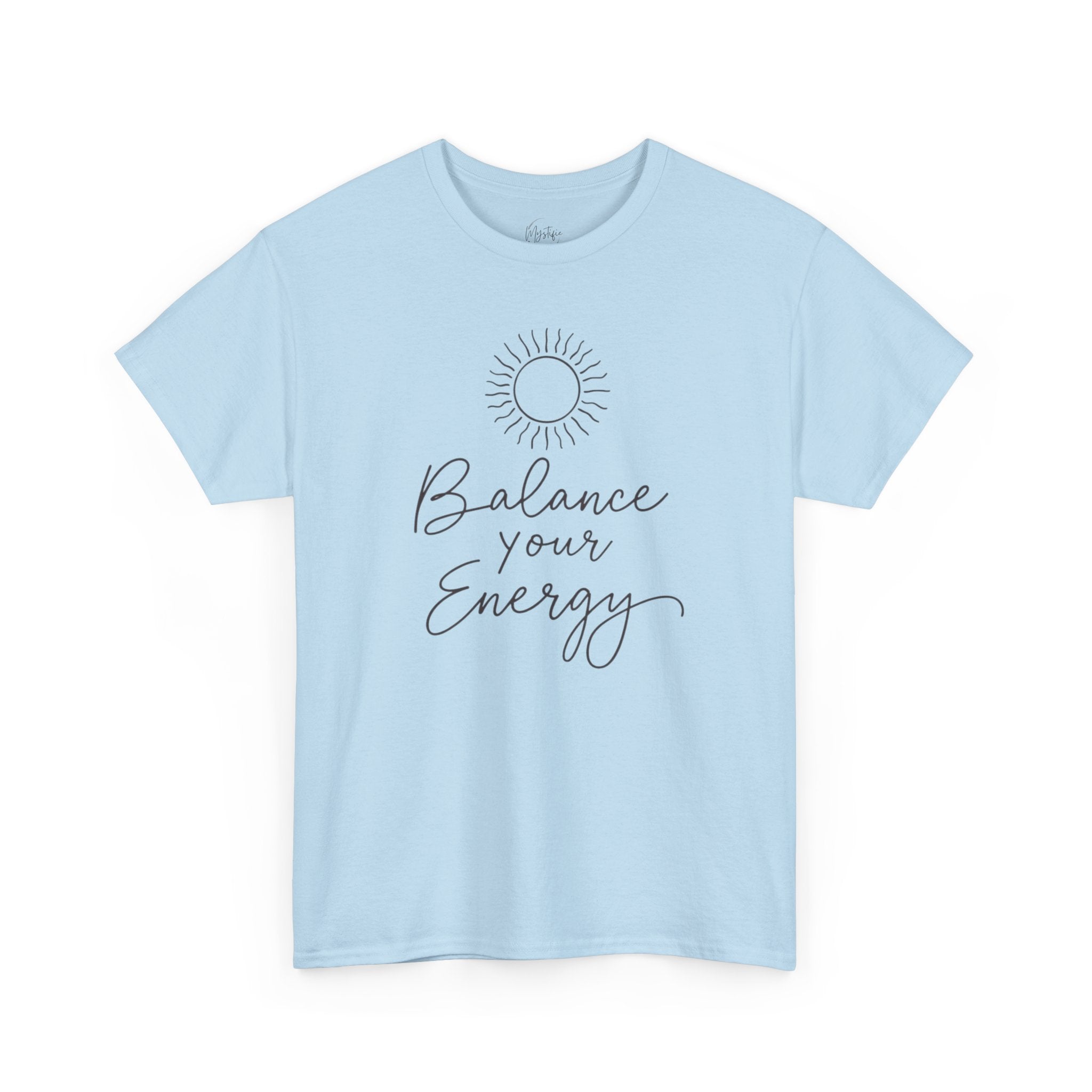 Balance Your Energy Unisex Cotton T-Shirt