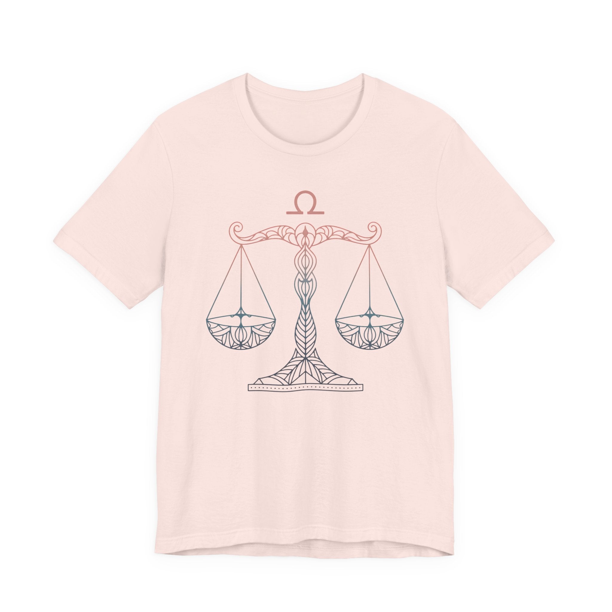 Astrology Zodiac Libra Balance Mandala Unisex T-Shirt
