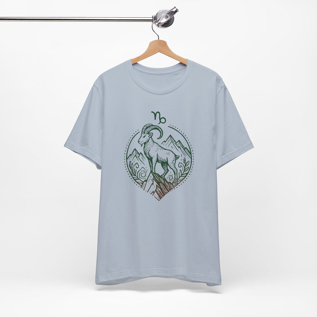 Astrology Zodiac Capricorn Mountains Spiritual Unisex T-Shirt