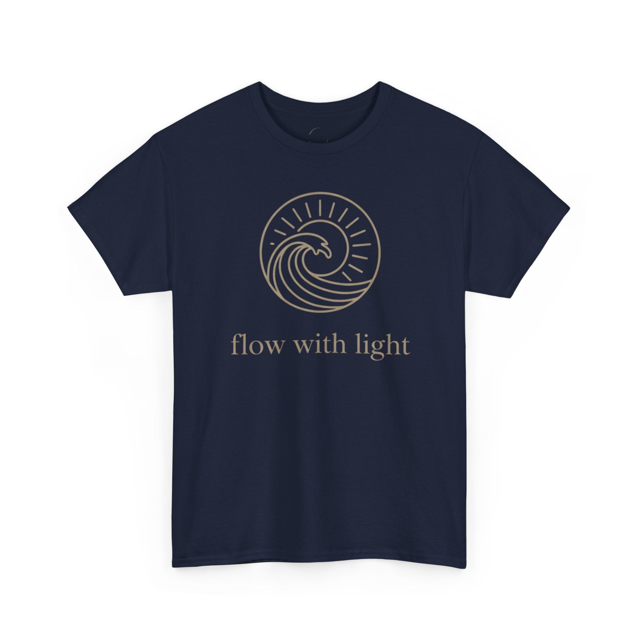 Flow With Light Unisex Cotton T-Shirt