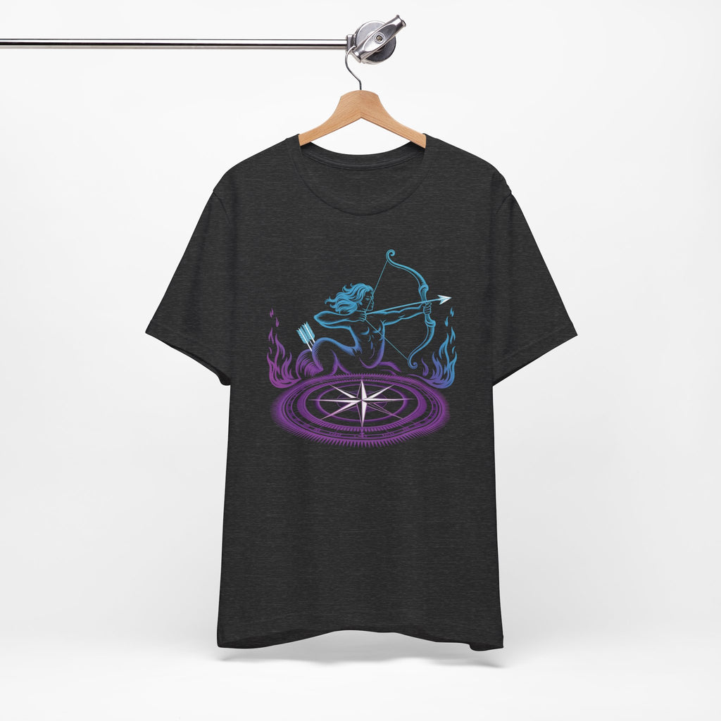Astrology Zodiac Sagittarius Centaur Archer Holographic Unisex T-Shirt
