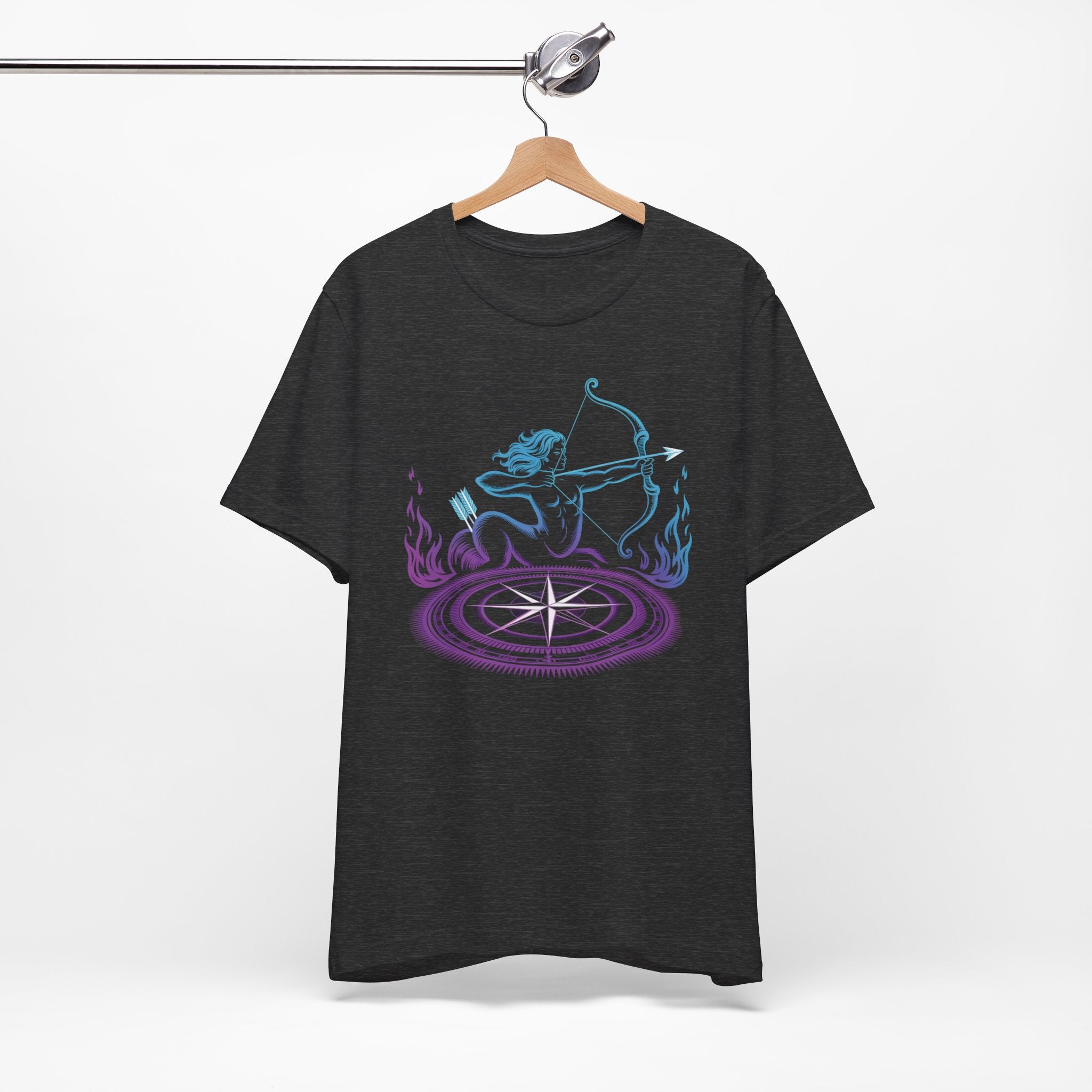 Astrology Zodiac Sagittarius Centaur Archer Holographic Unisex T-Shirt