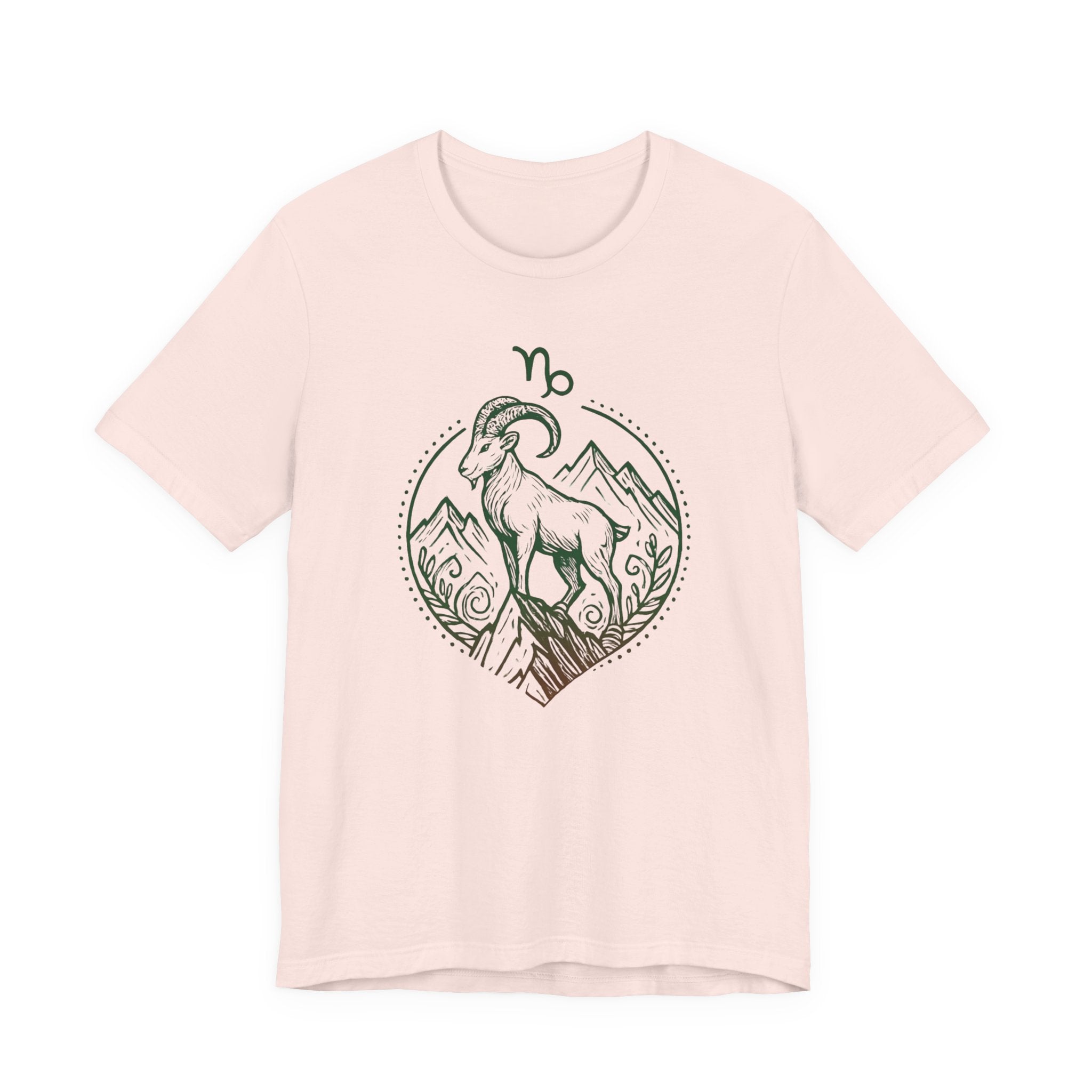 Astrology Zodiac Capricorn Mountains Spiritual Unisex T-Shirt