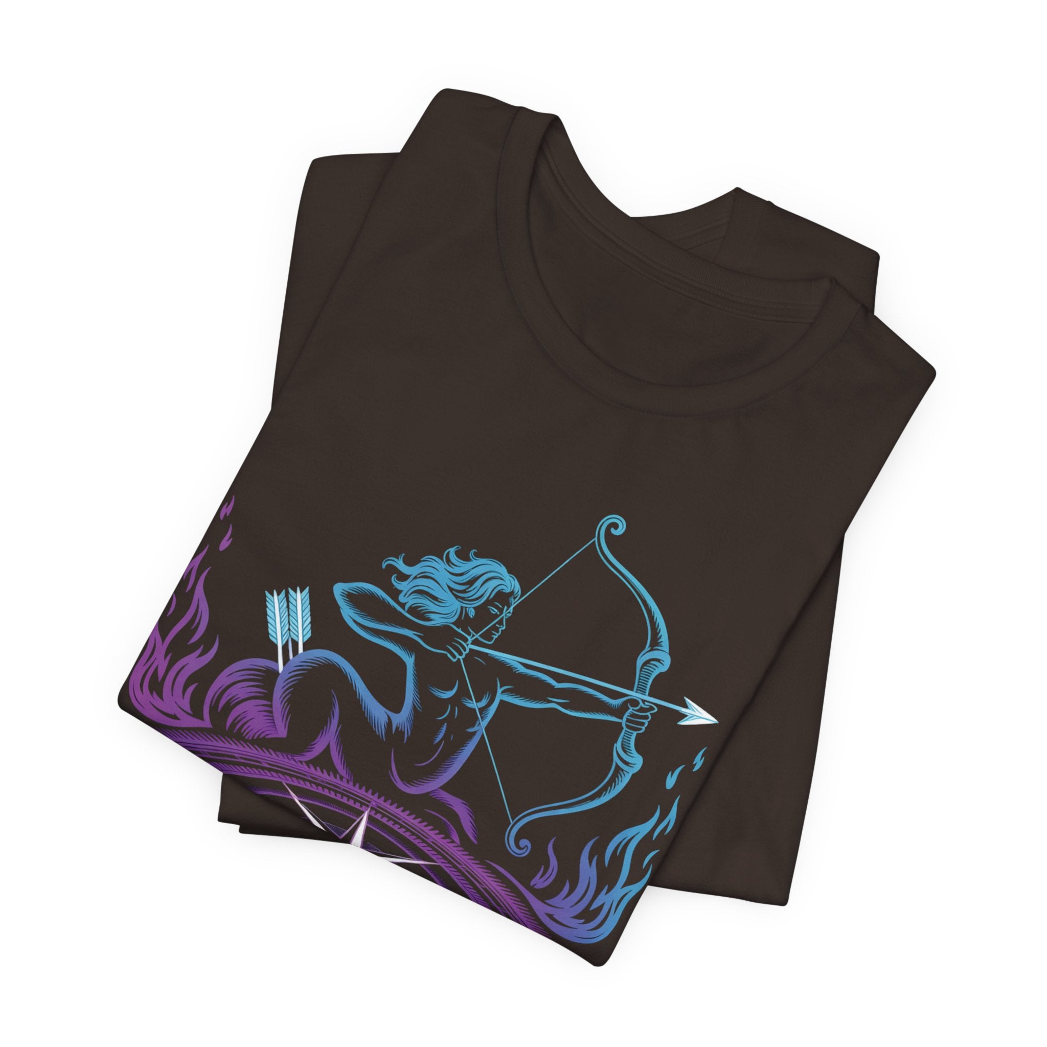 Astrology Zodiac Sagittarius Centaur Archer Holographic Unisex T-Shirt