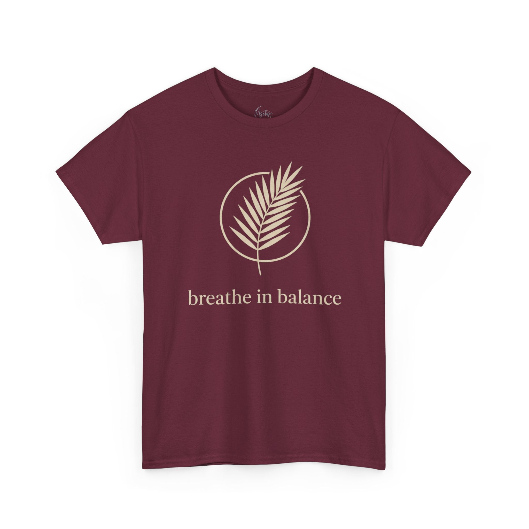 Breathe In Balance Unisex Cotton T-Shirt