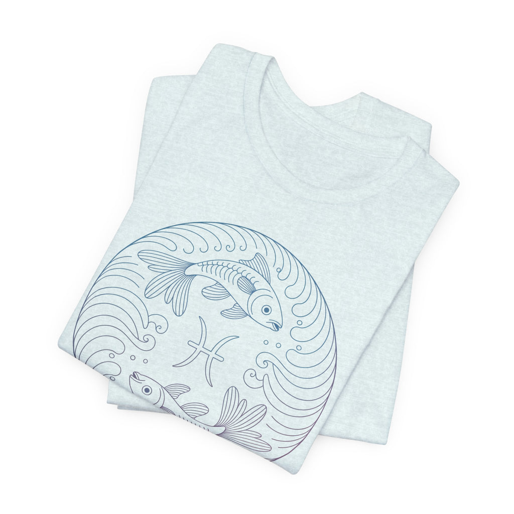 Astrology Zodiac Pisces Spiritual Unisex T-Shirt