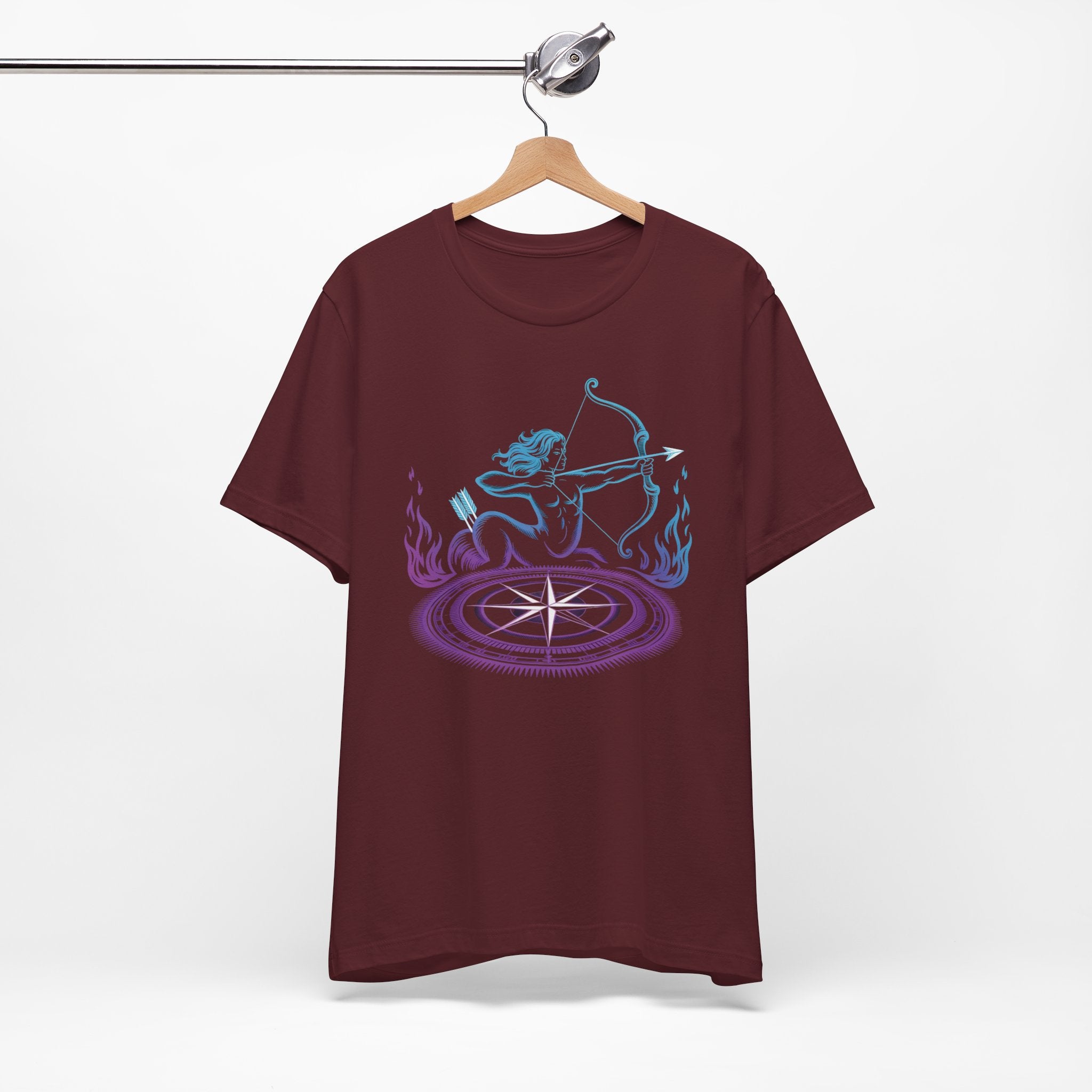 Astrology Zodiac Sagittarius Centaur Archer Holographic Unisex T-Shirt