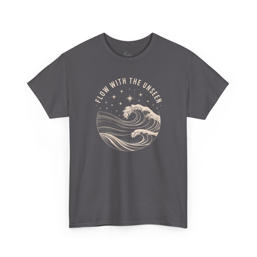 Flow With The Unseen Unisex Cotton T-Shirt
