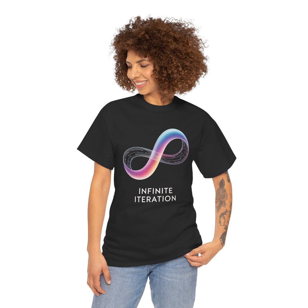 Infinite Iteration Spiritual Unisex Cotton T-Shirt
