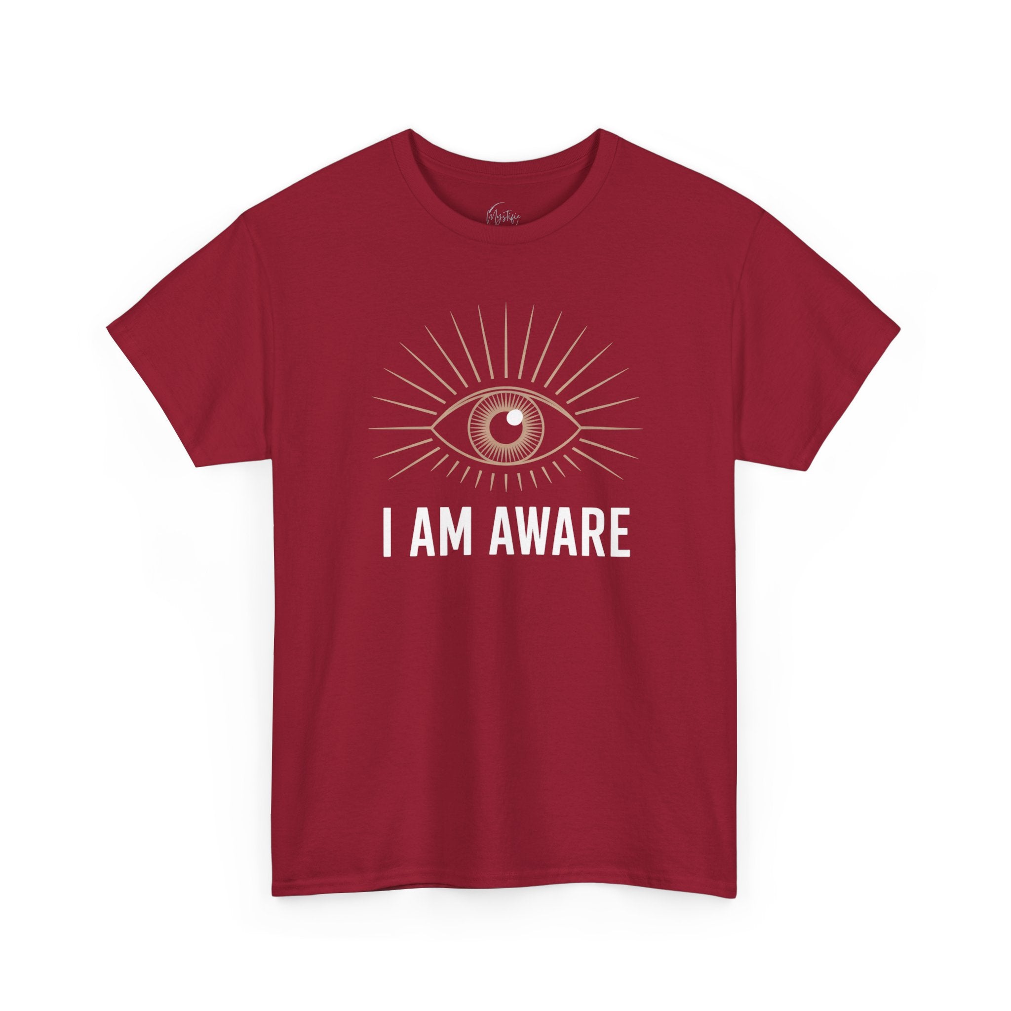 I AM AWARE Unisex Cotton T-Shirt