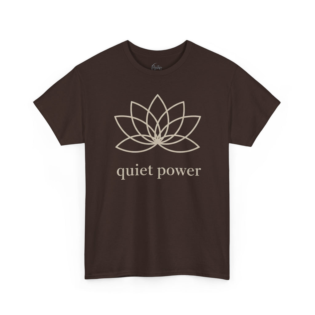 Quiet Power Unisex Cotton T-Shirt