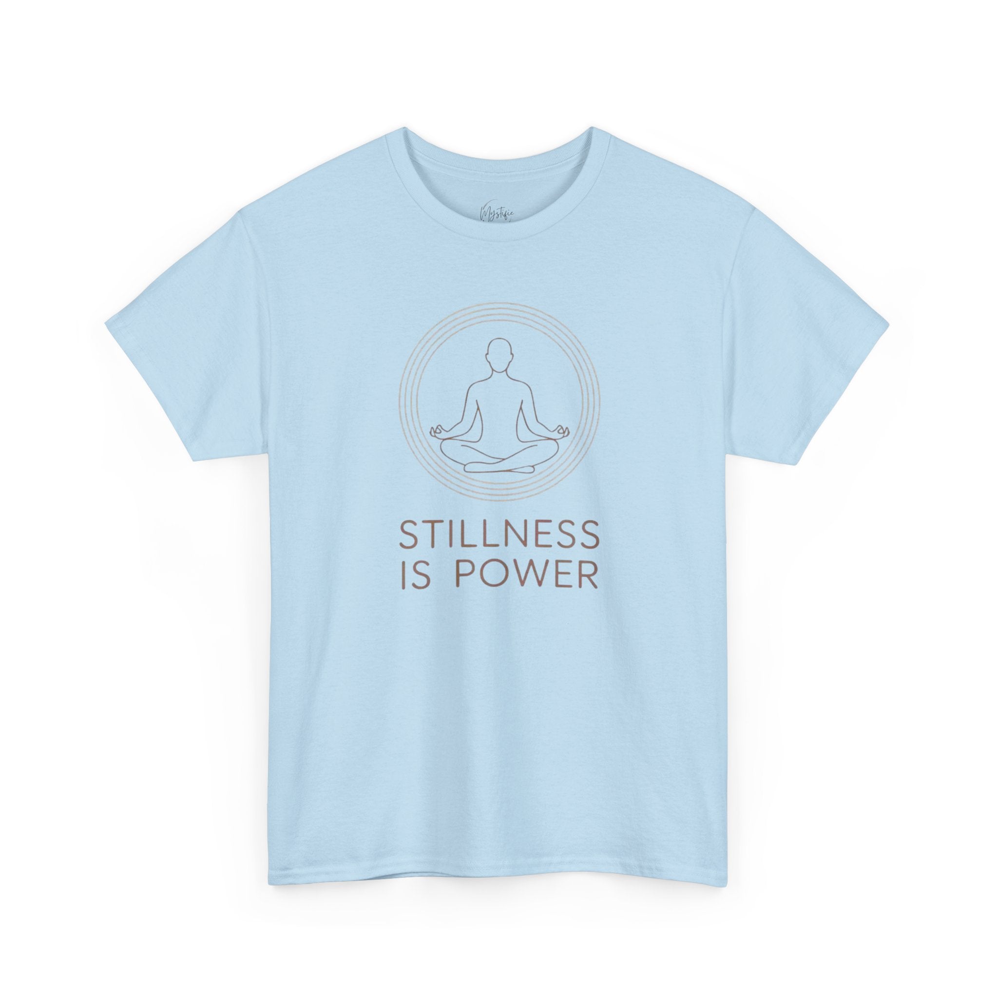 Stillness Is Power Unisex Cotton T-Shirt