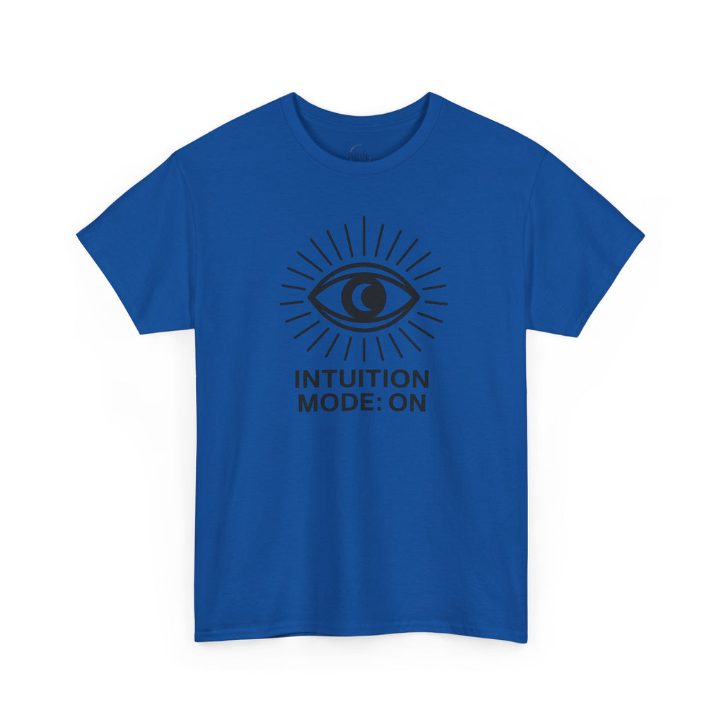 Intuition Mode: On Unisex Cotton T-Shirt