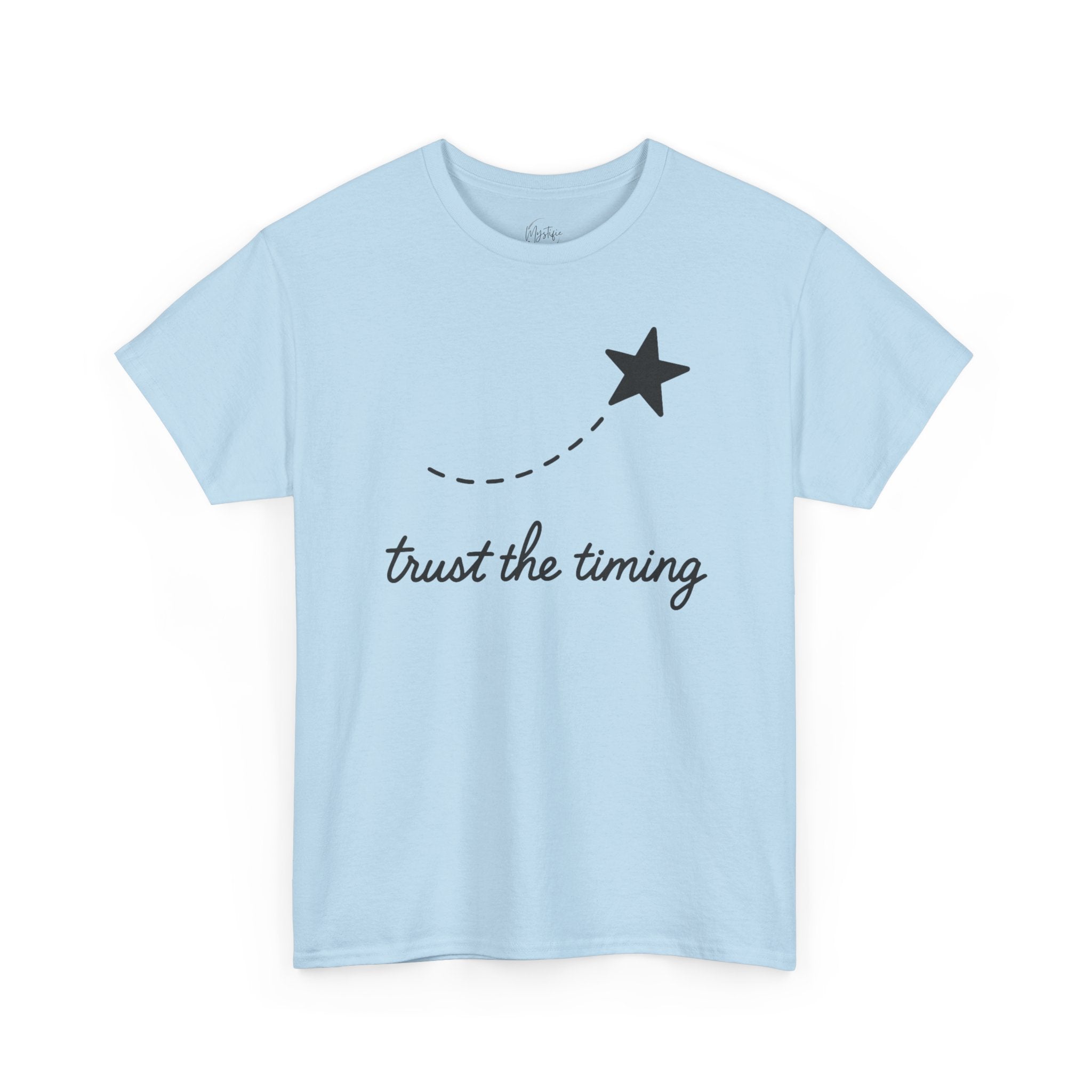 Trust The Timing Unisex Cotton T-Shirt