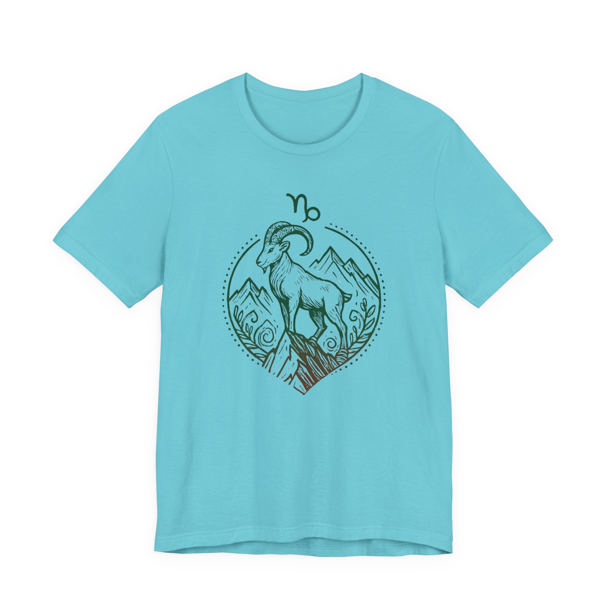 Astrology Zodiac Capricorn Mountains Spiritual Unisex T-Shirt