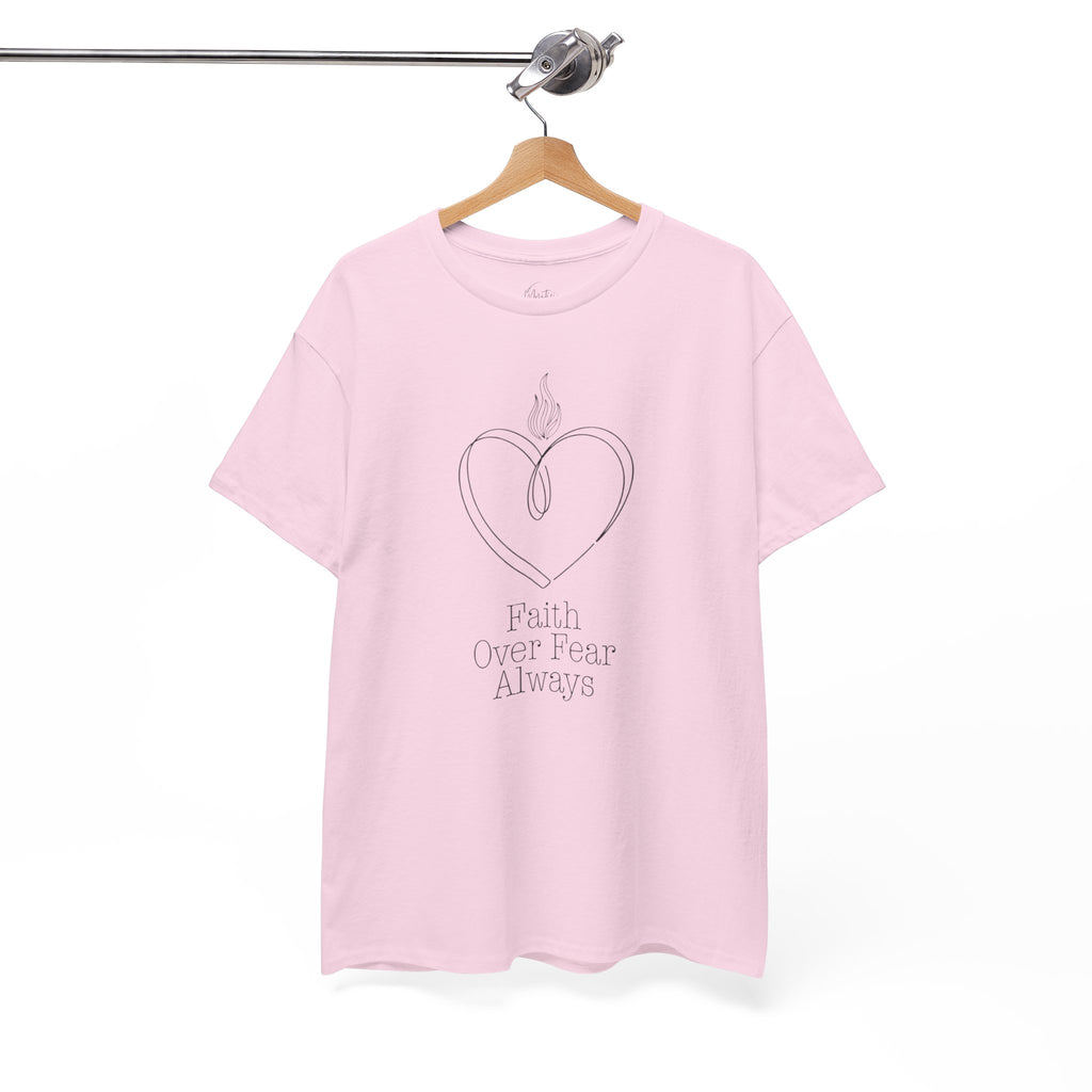 Faith Over Fear Always Unisex Cotton T-Shirt