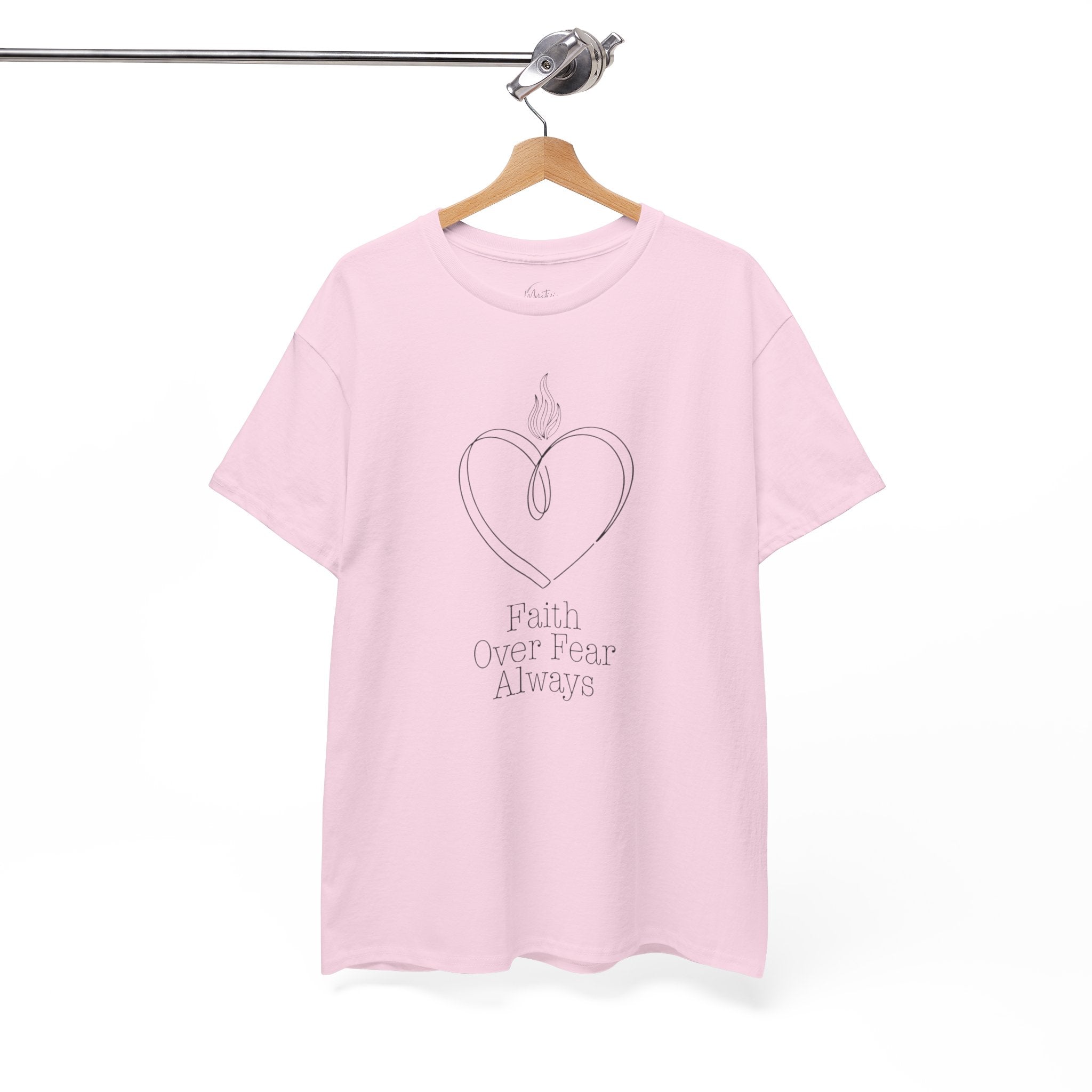 Faith Over Fear Always Unisex Cotton T-Shirt