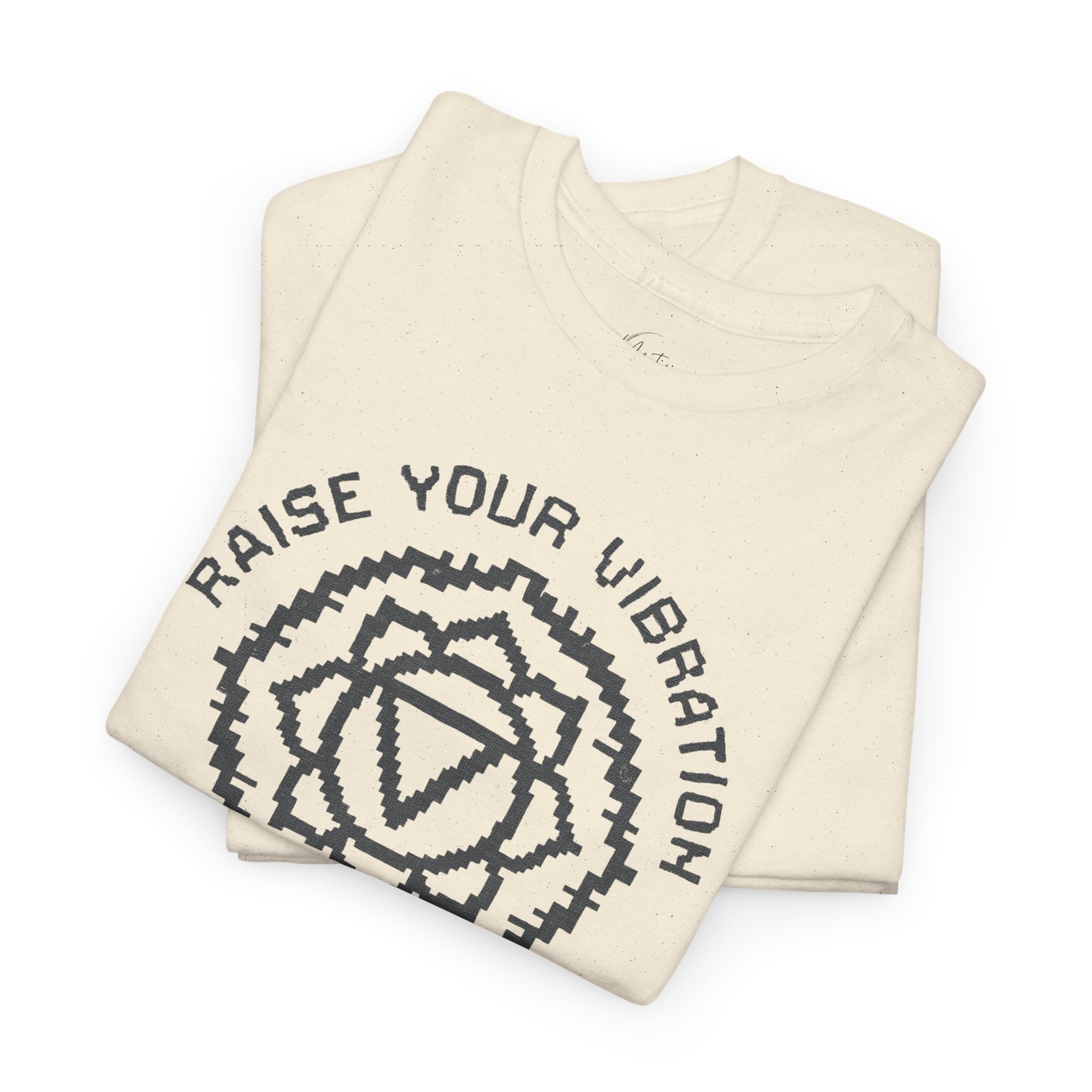 Raise Your Vibration Unisex Cotton T-Shirt