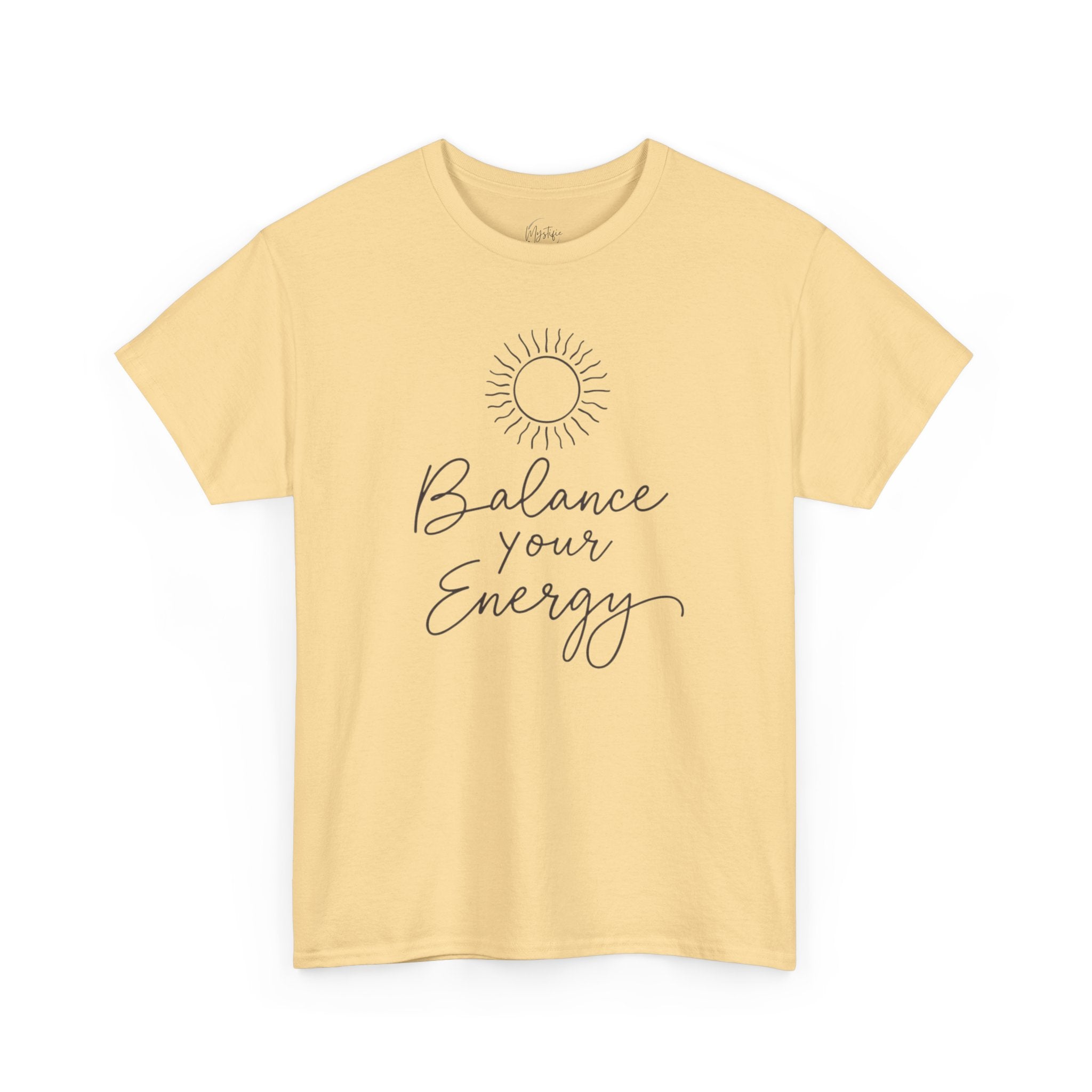 Balance Your Energy Unisex Cotton T-Shirt