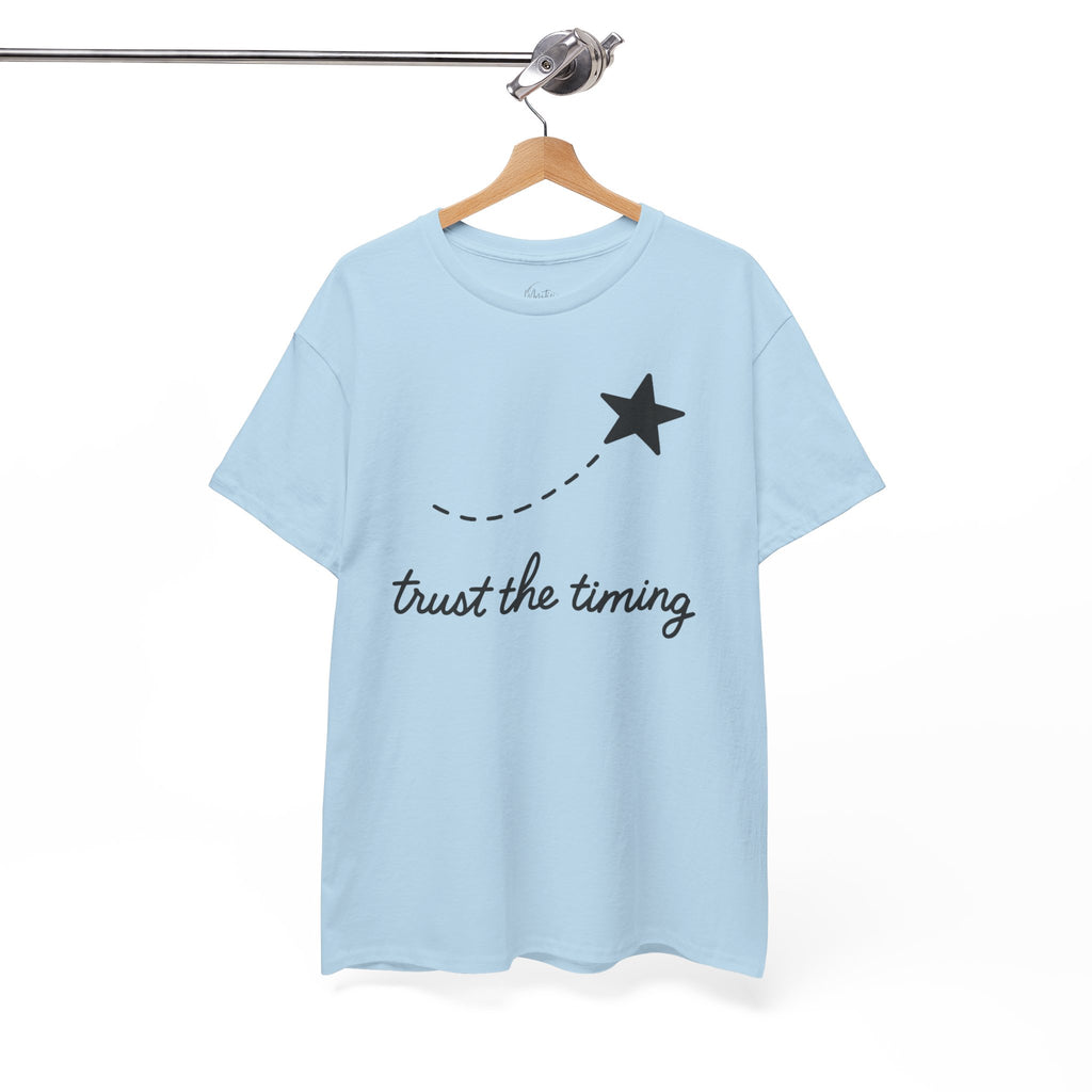 Trust The Timing Unisex Cotton T-Shirt