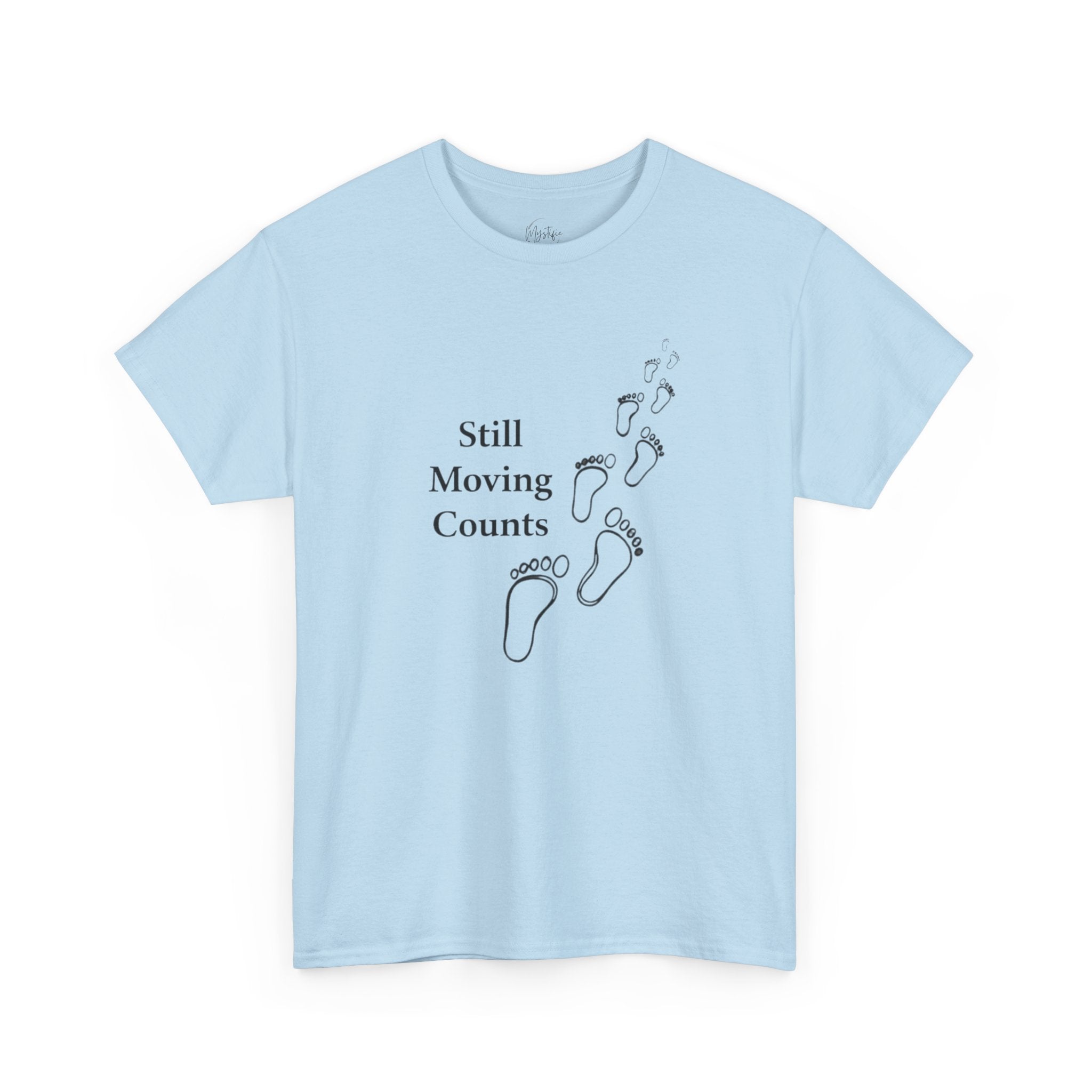 Still Moving Counts Unisex Cotton T-Shirt