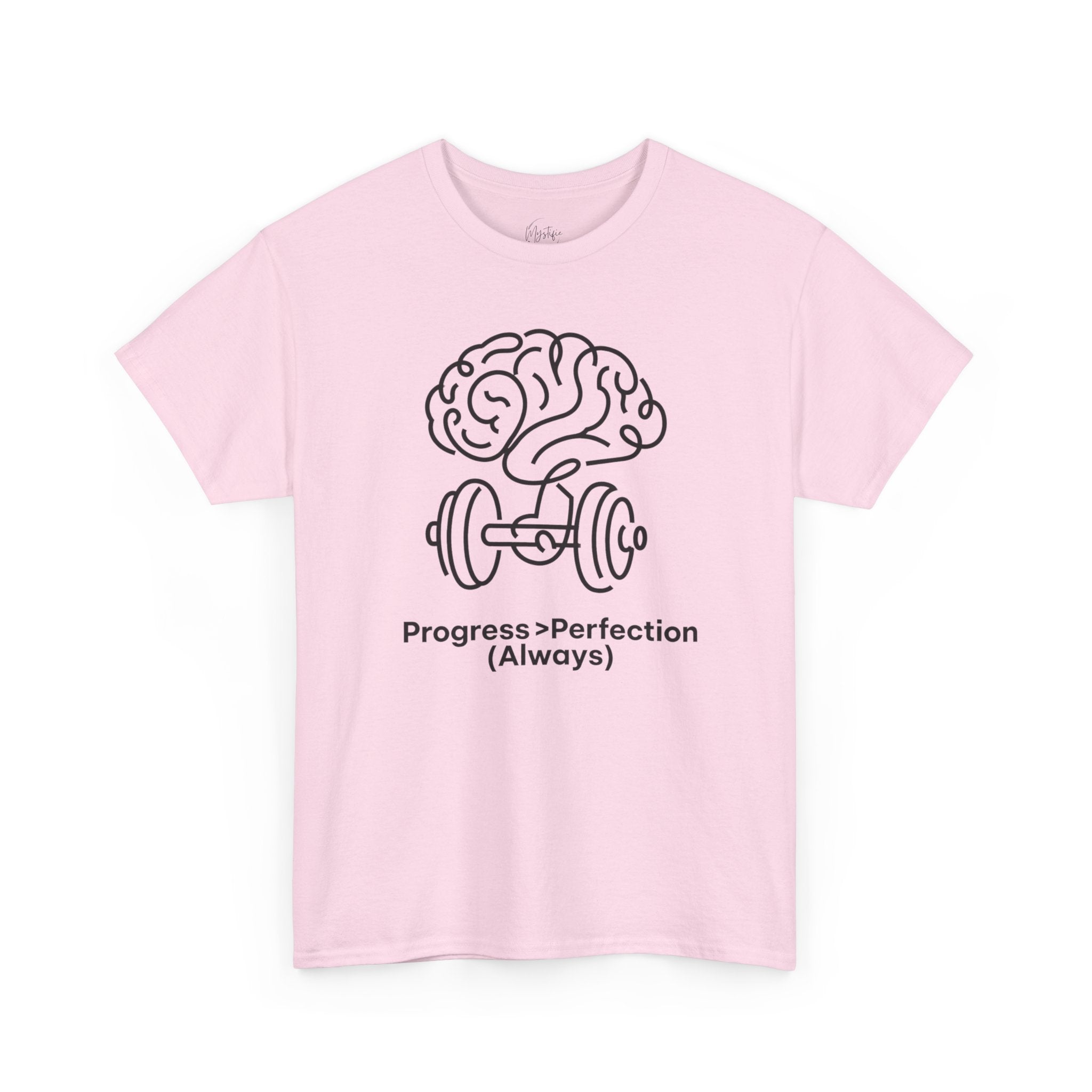 Progress > Perfection (Always) Unisex Cotton T-Shirt