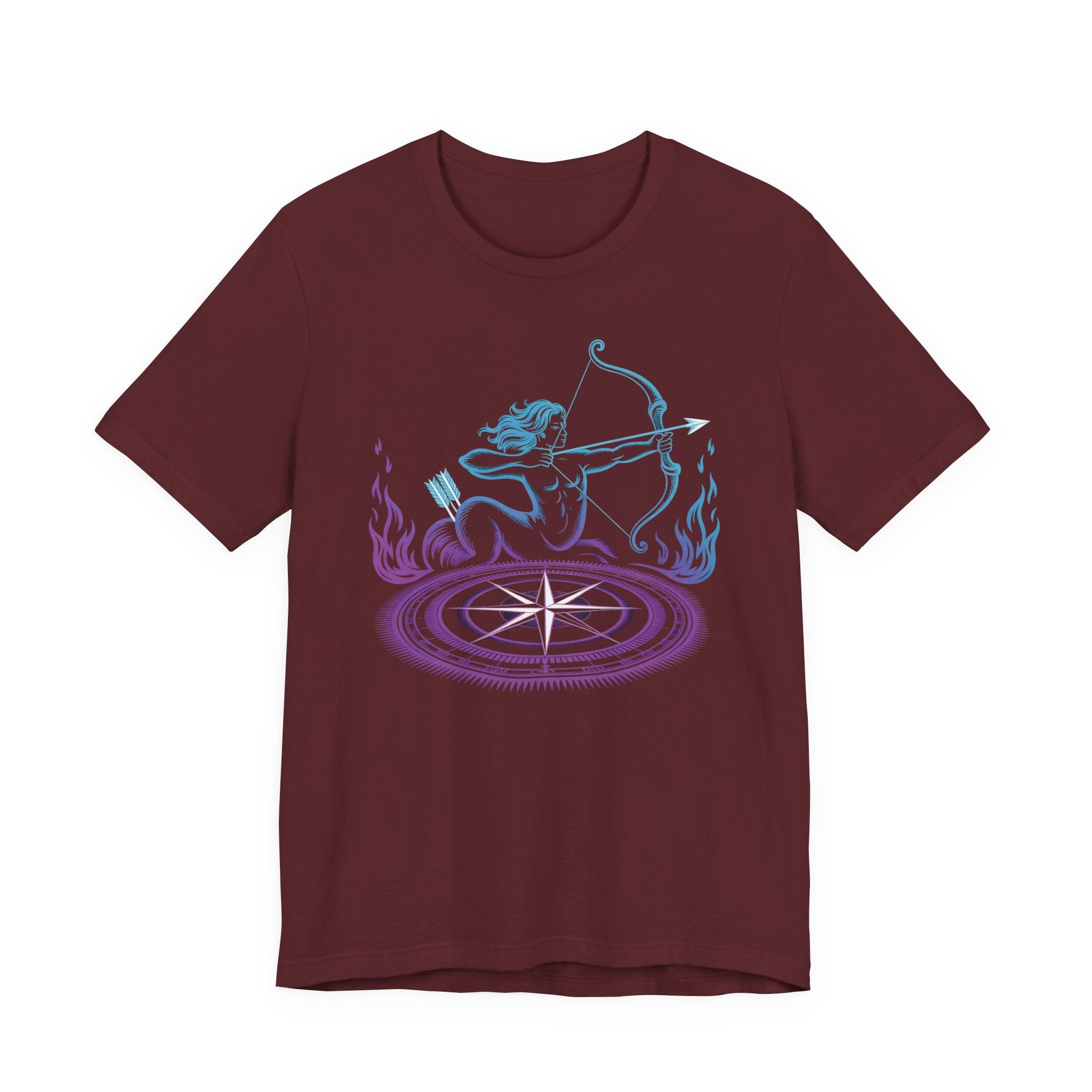 Astrology Zodiac Sagittarius Centaur Archer Holographic Unisex T-Shirt