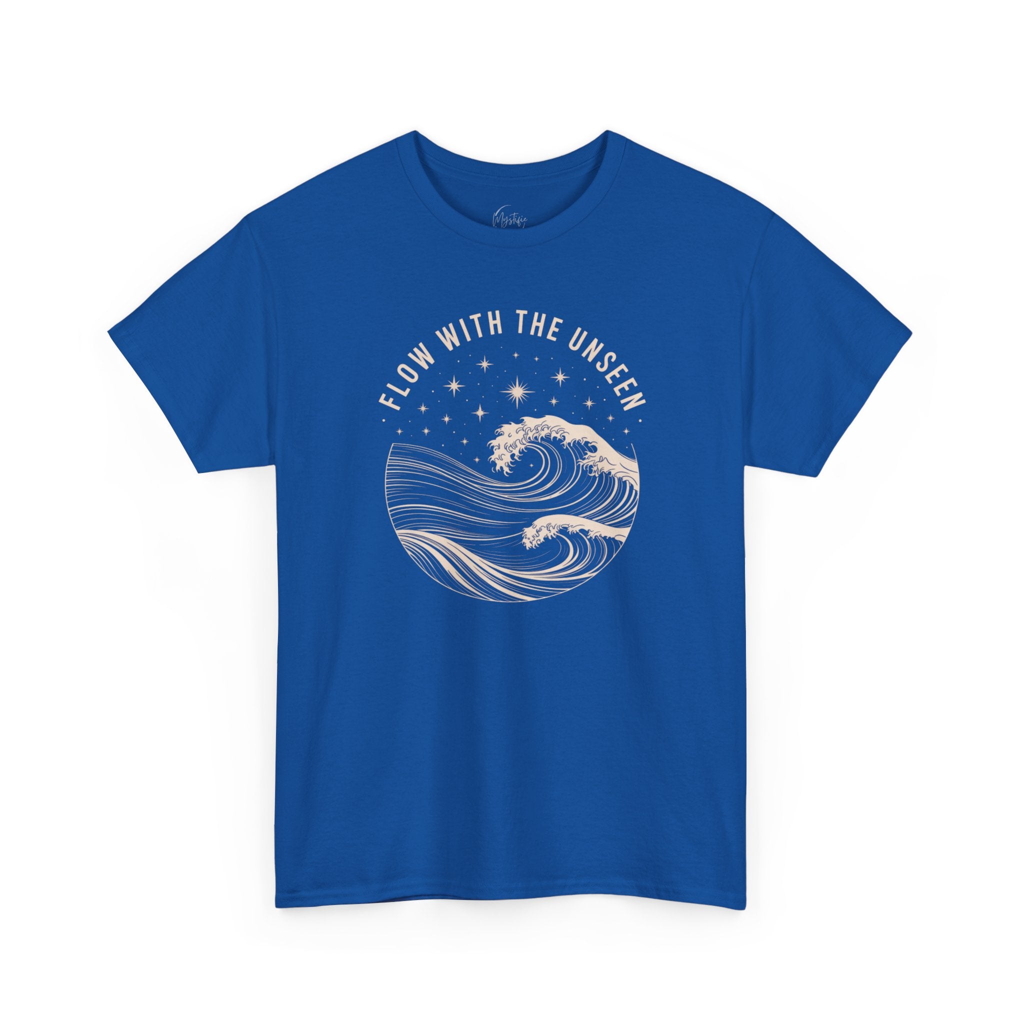 Flow With The Unseen Unisex Cotton T-Shirt