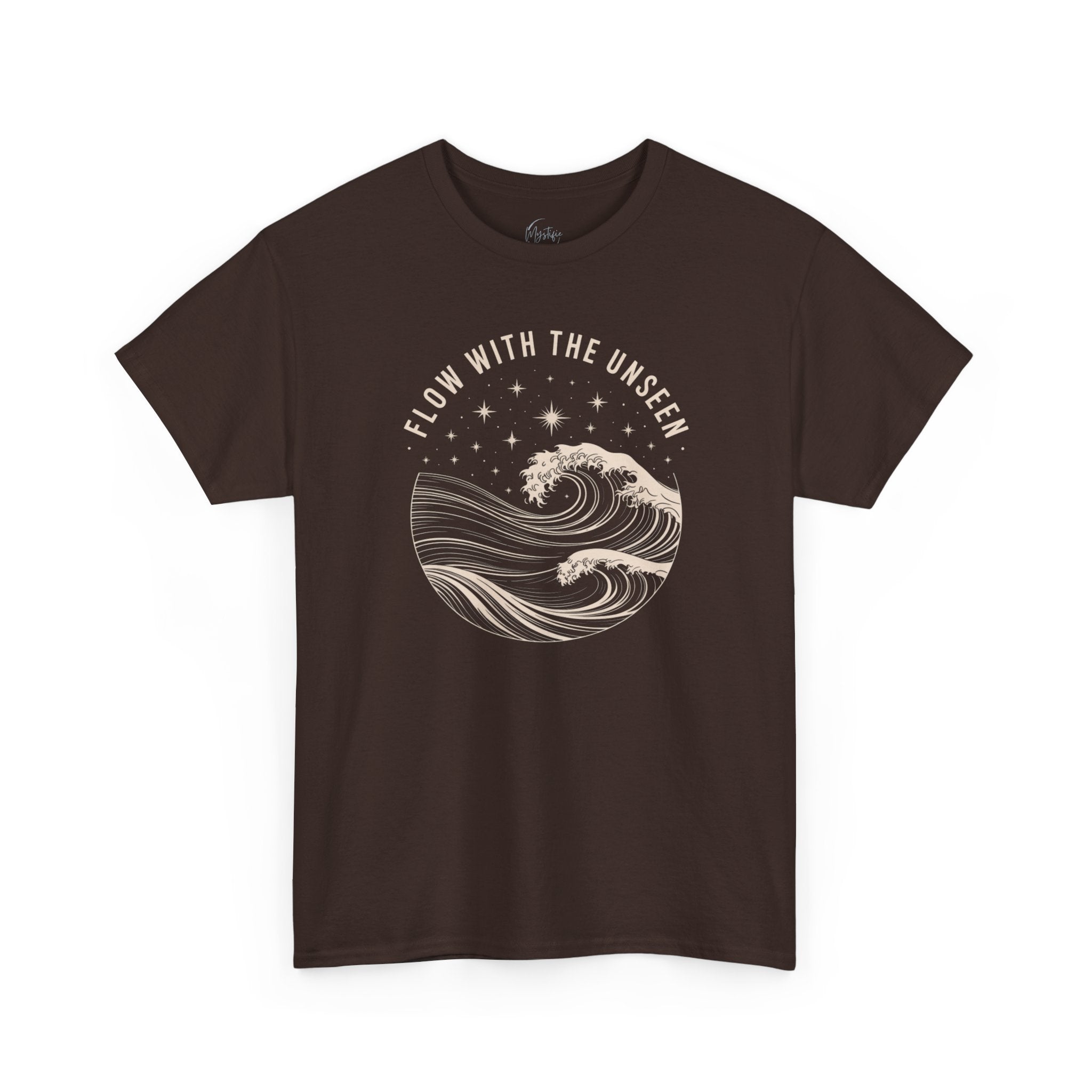 Flow With The Unseen Unisex Cotton T-Shirt