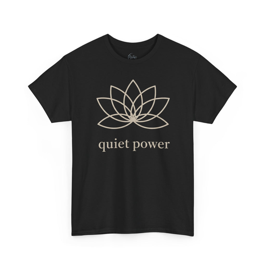 Quiet Power Unisex Cotton T-Shirt