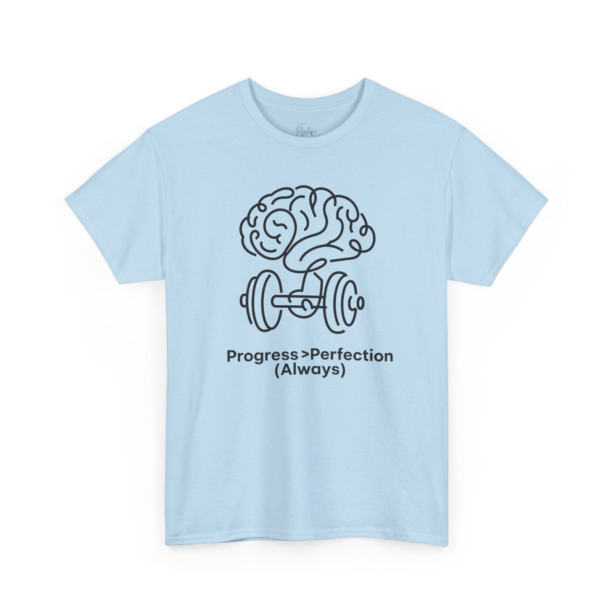 Progress > Perfection (Always) Unisex Cotton T-Shirt