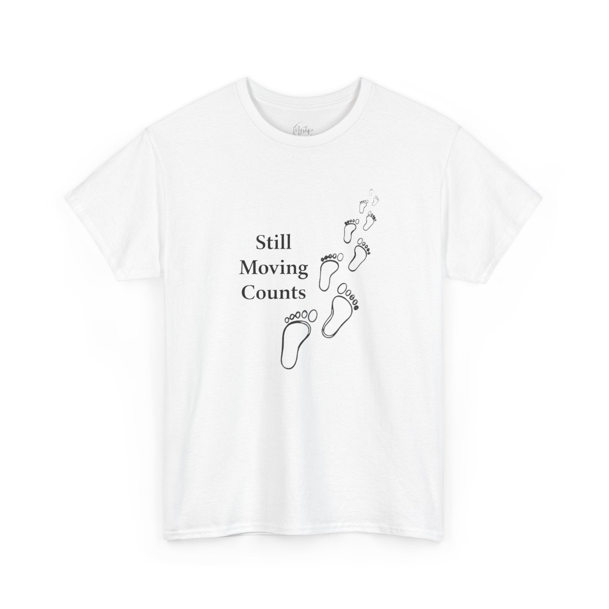Still Moving Counts Unisex Cotton T-Shirt