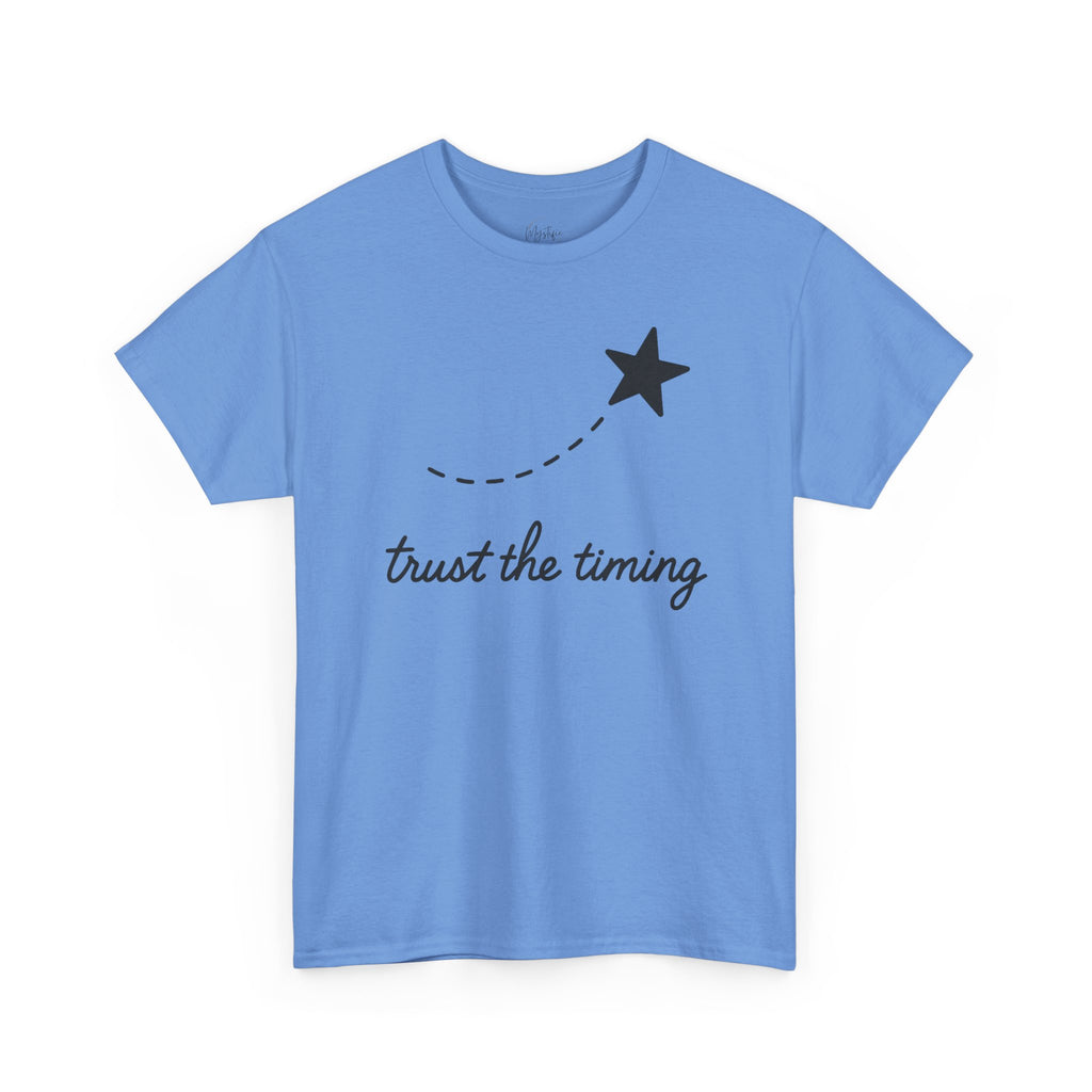 Trust The Timing Unisex Cotton T-Shirt