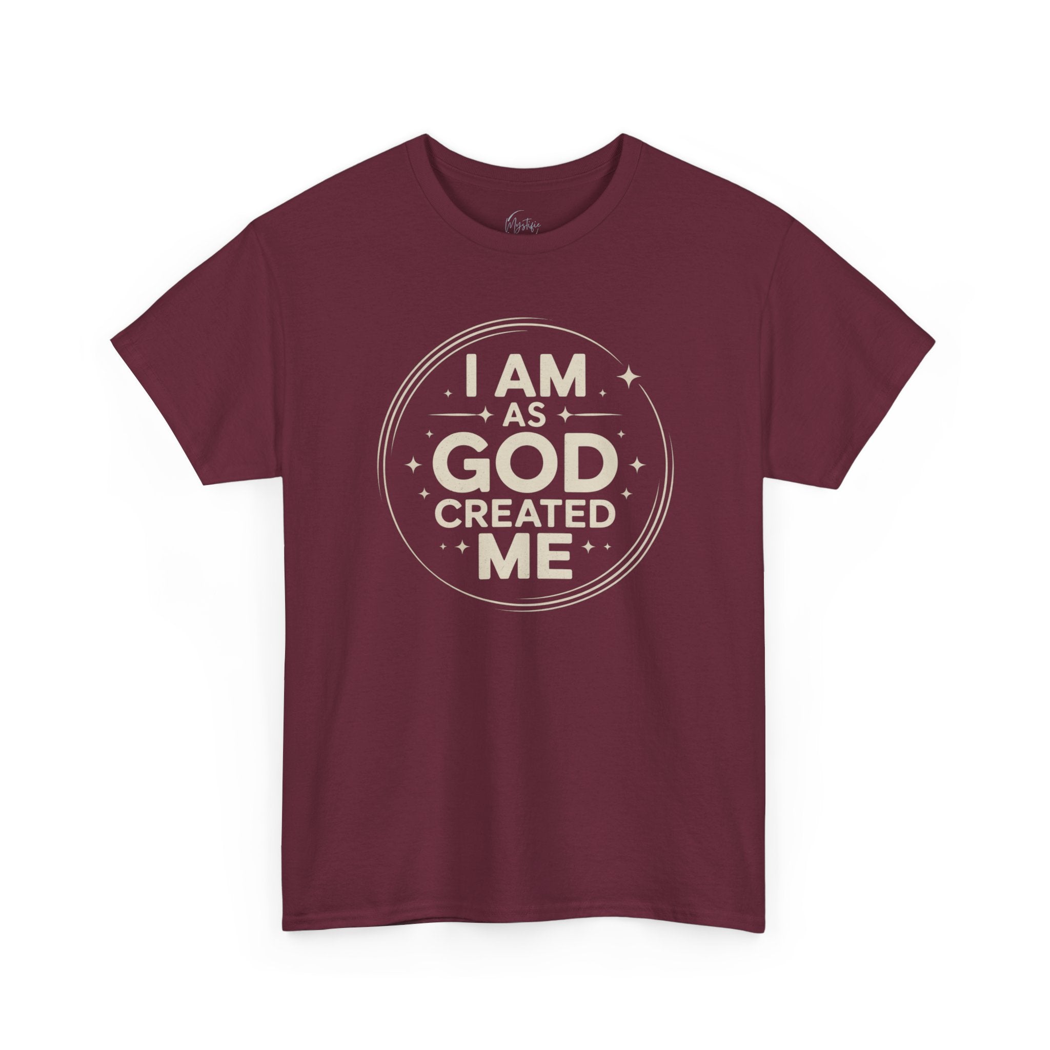 I Am As God Created Me Unisex Cotton T-Shirt