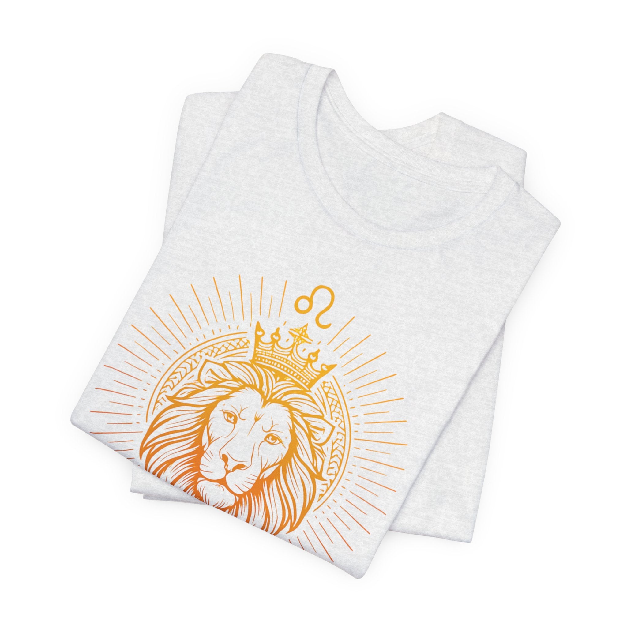 Astrology Zodiac Leo Lion King Unisex T-Shirt