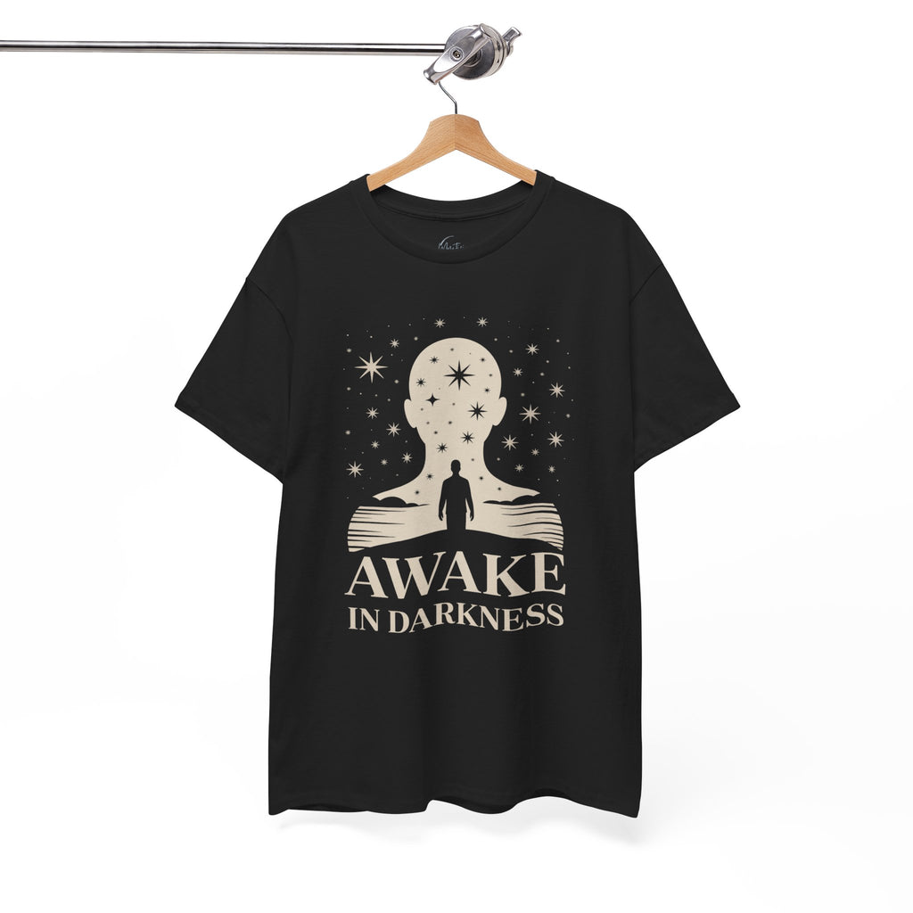 Awake In Darkness Unisex Cotton T-Shirt