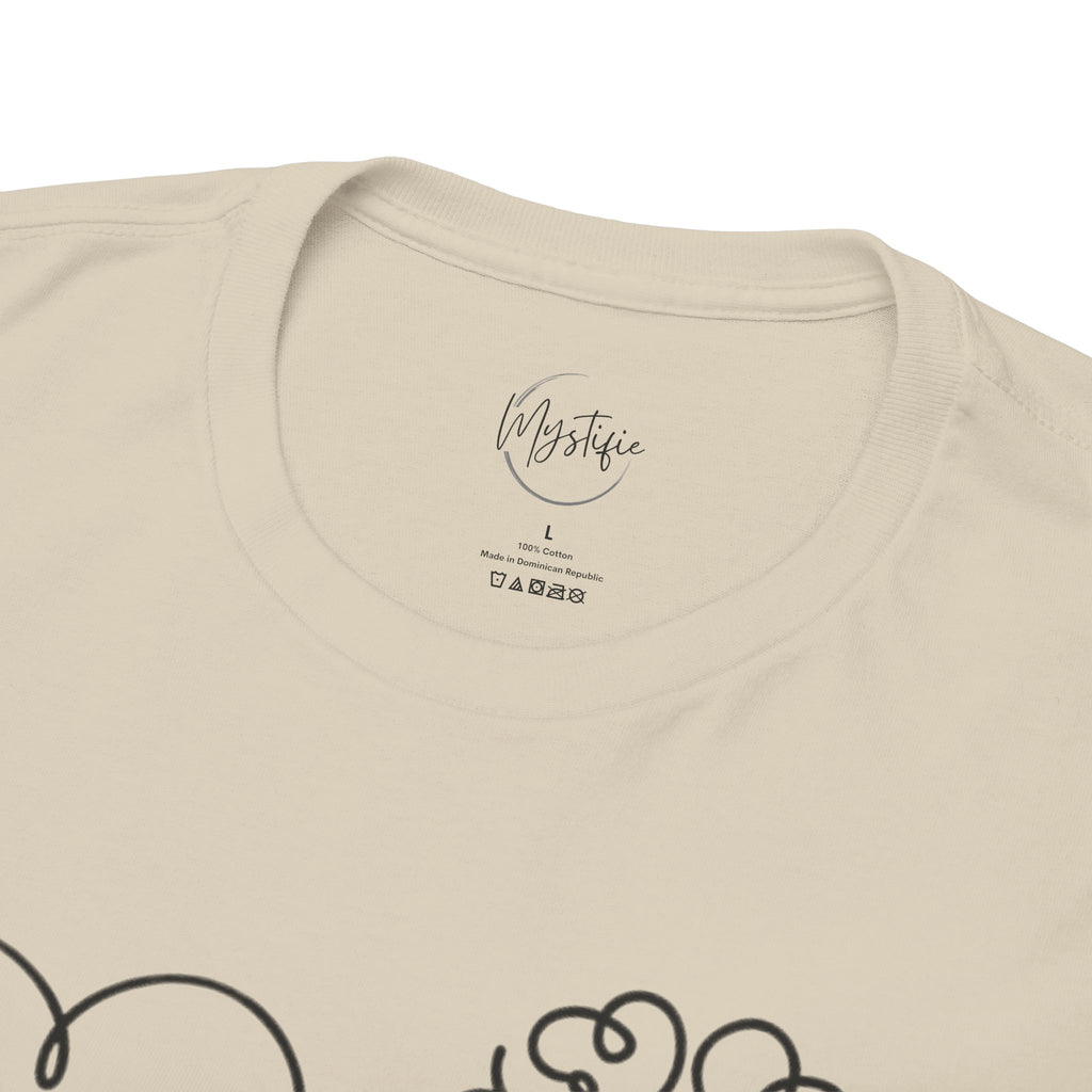 Think Smart Feel Deep Breathe Unisex Cotton T-Shirt