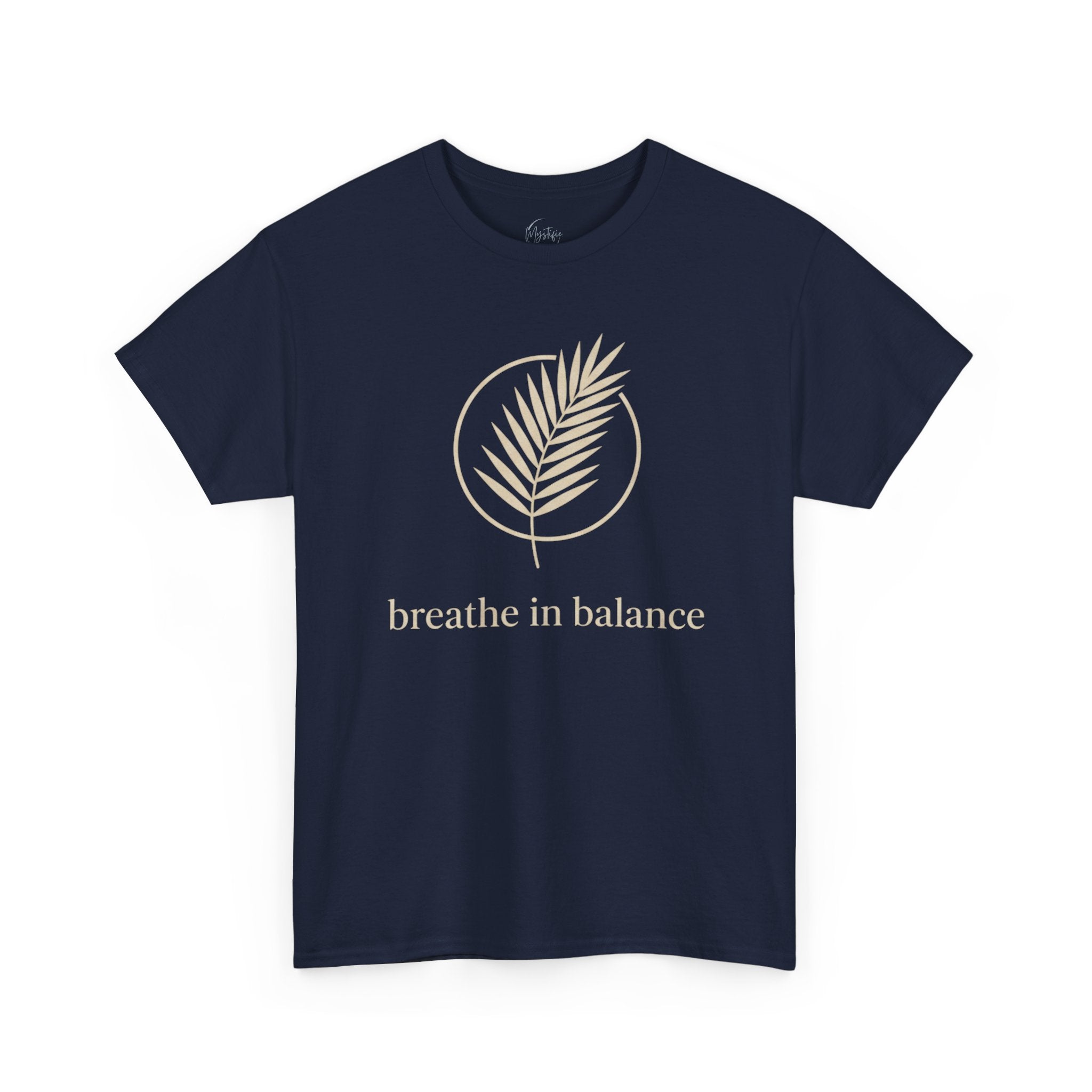 Breathe In Balance Unisex Cotton T-Shirt