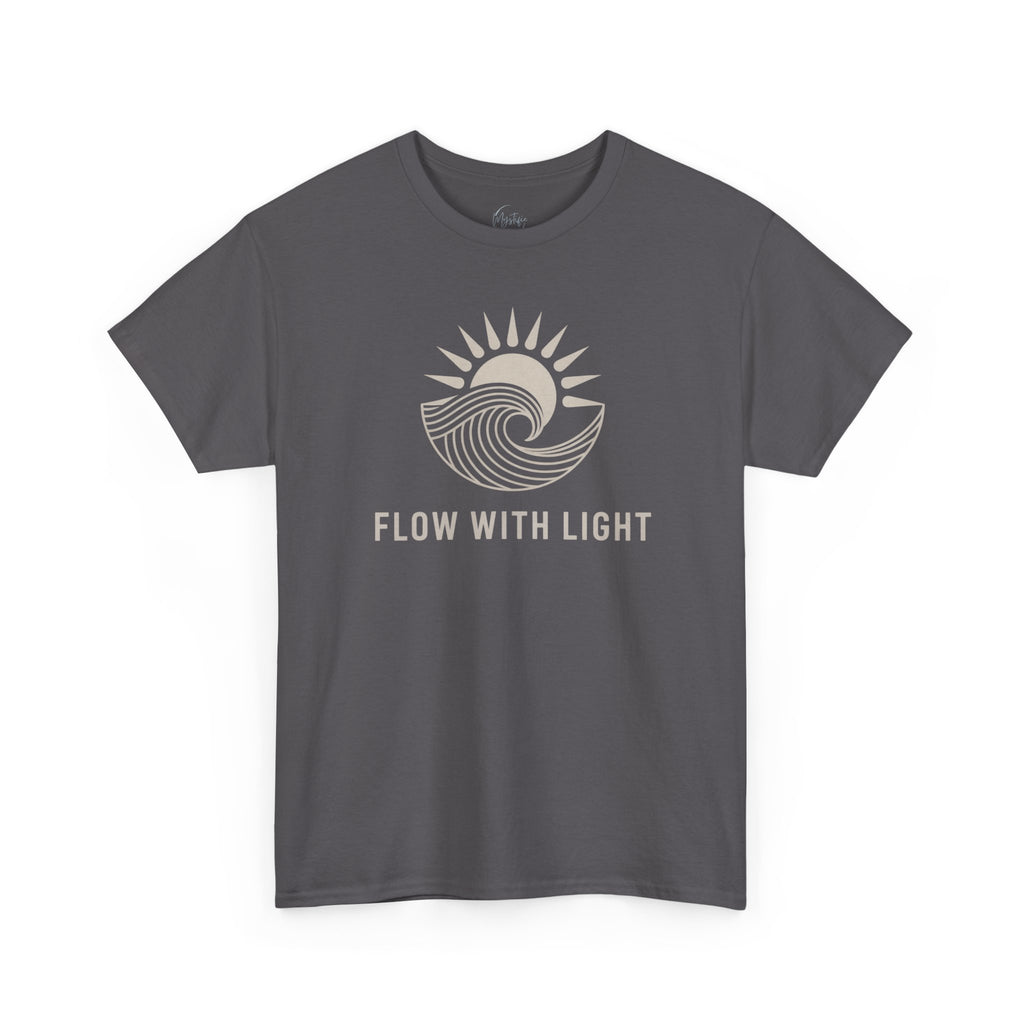 Flow With Light Unisex Cotton T-Shirt
