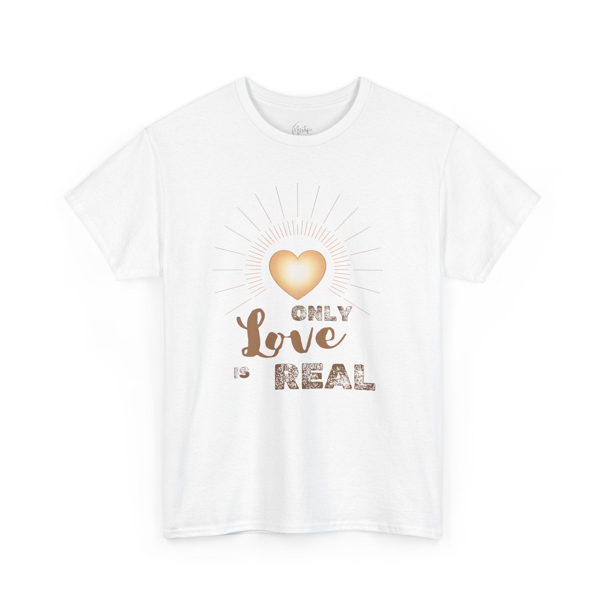 Only Love Is Real Unisex Cotton T-Shirt