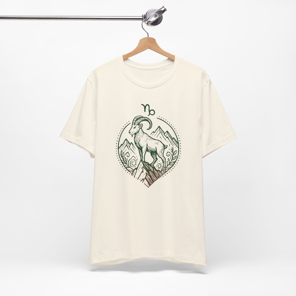 Astrology Zodiac Capricorn Mountains Spiritual Unisex T-Shirt