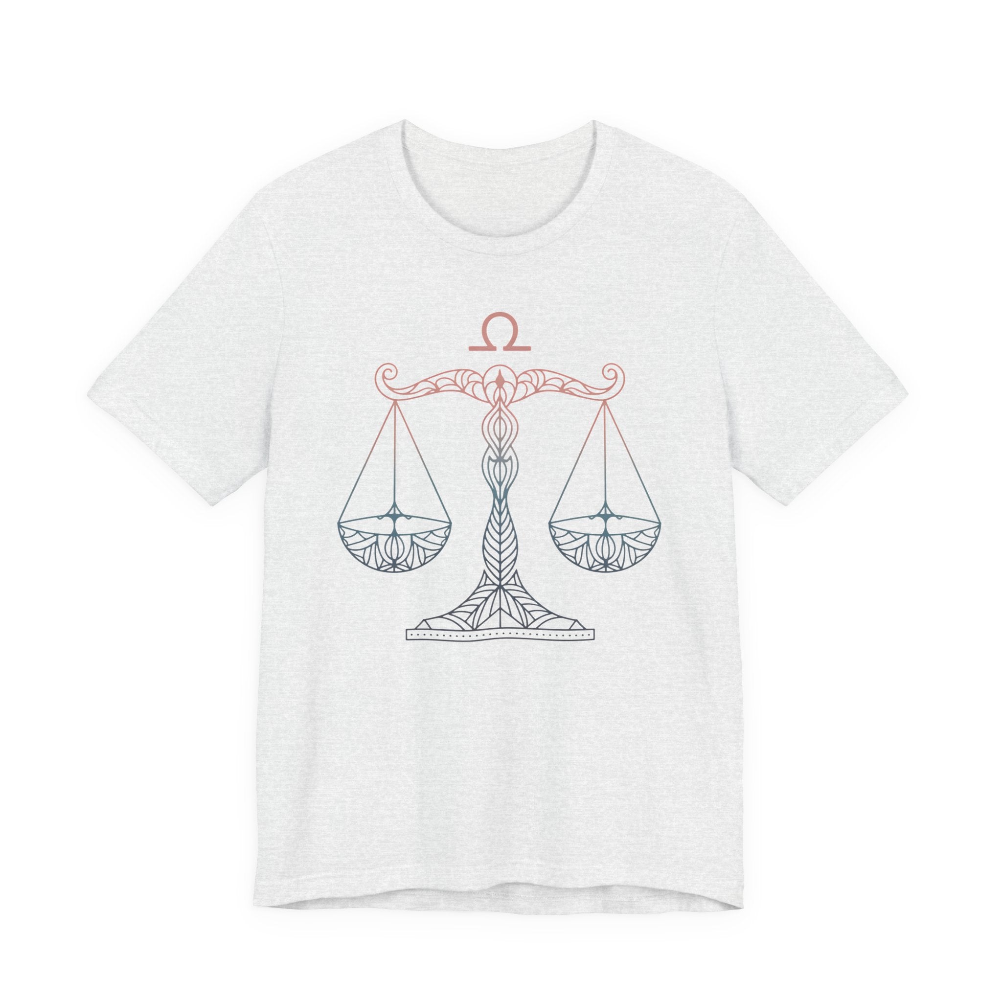 Astrology Zodiac Libra Balance Mandala Unisex T-Shirt