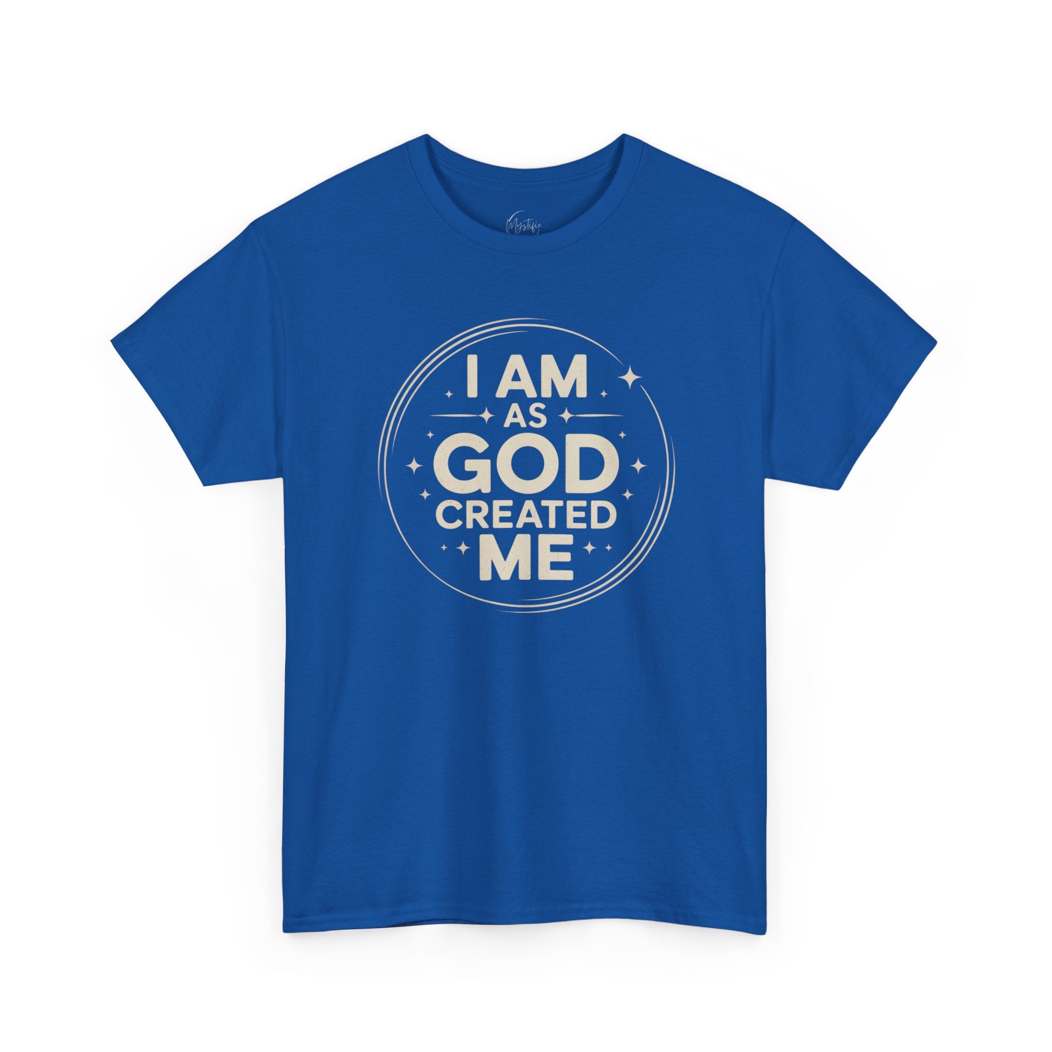 I Am As God Created Me Unisex Cotton T-Shirt